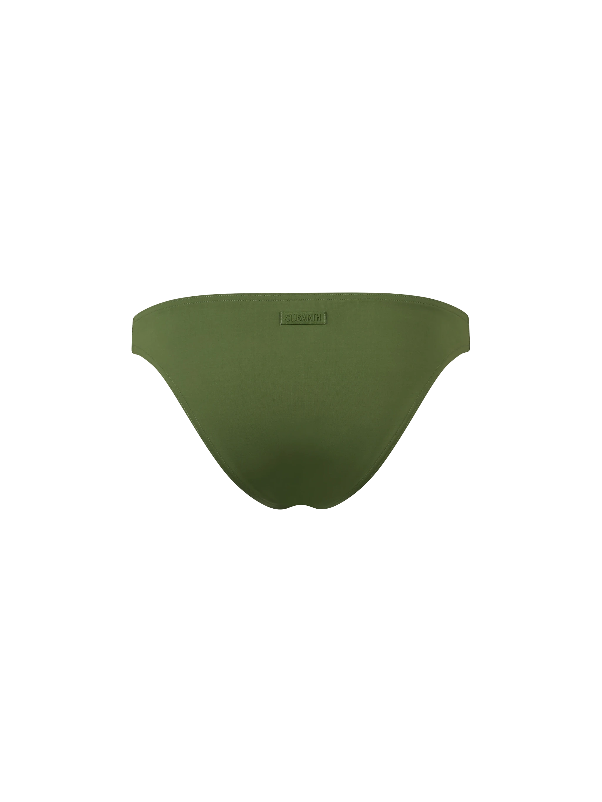 mc2-saint-barth-slip-mare-maia-vita-alta-verde-militare-tinta-unita image 2