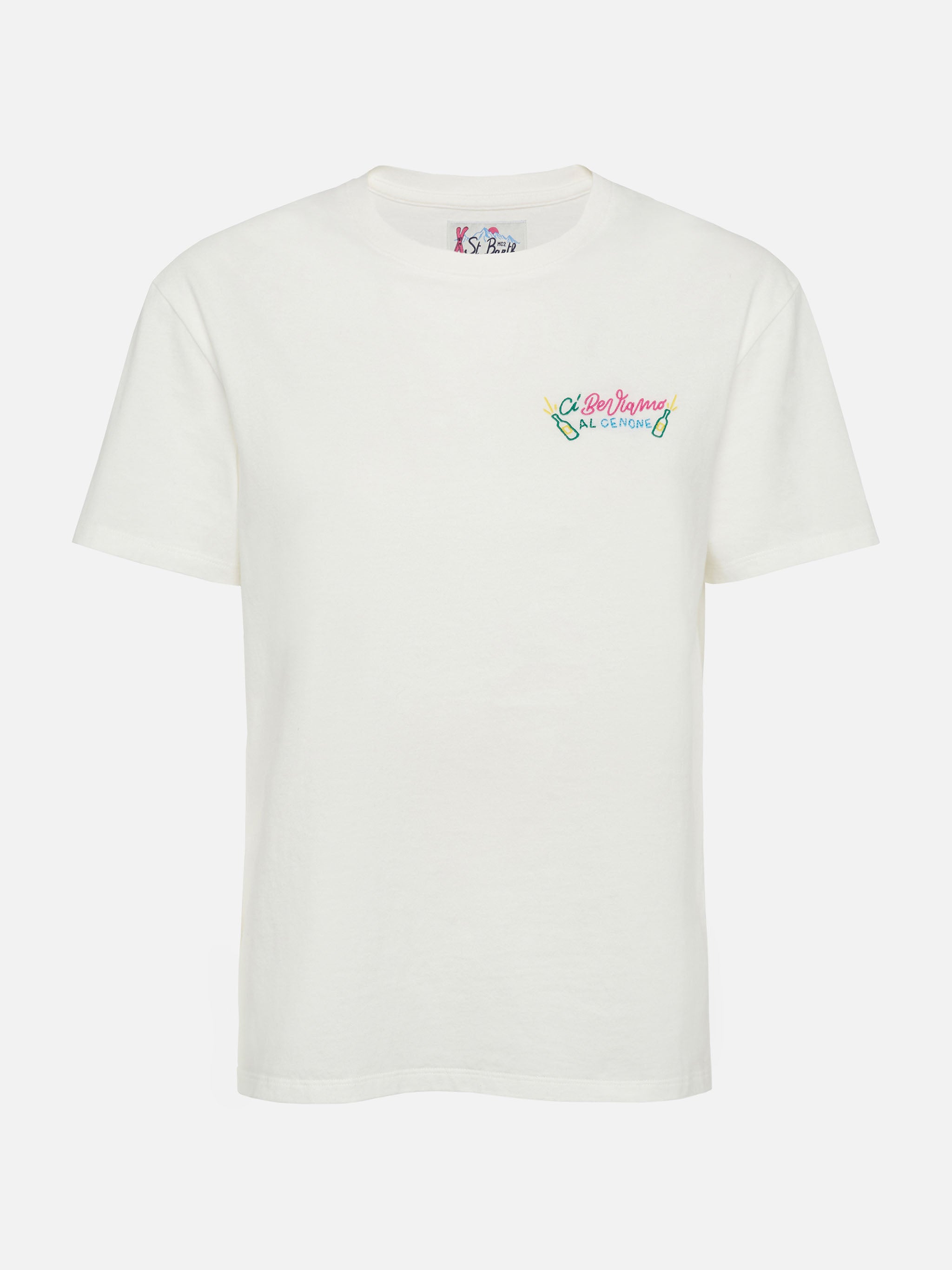 mc2-saint-barth-emilie-w-t-shirt-donna-bianca-ci-beviamo-al-cenone-special-editi image 4