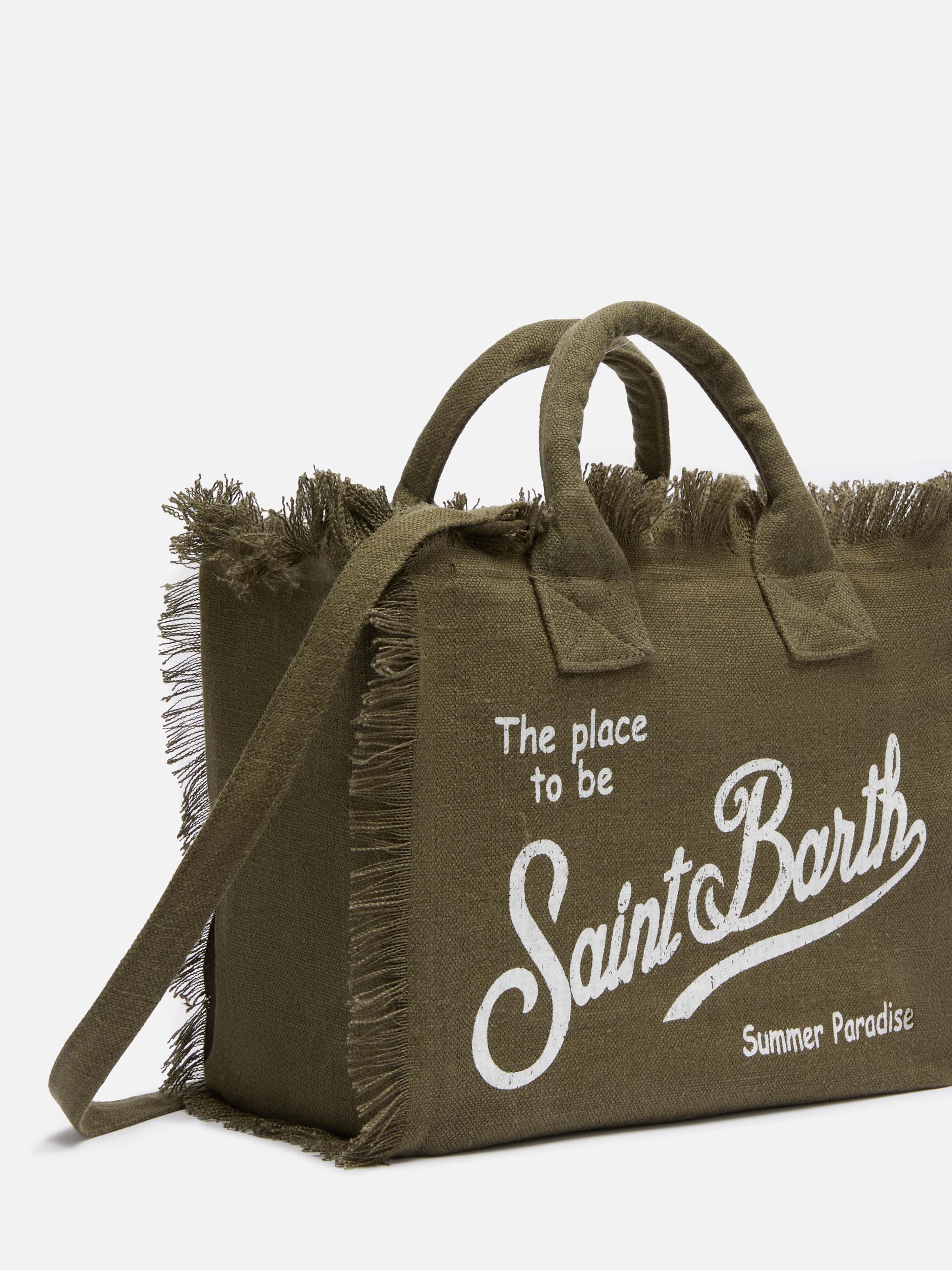 mc2-saint-barth-borsa-colette-in-100-lino-verde-militare image 4