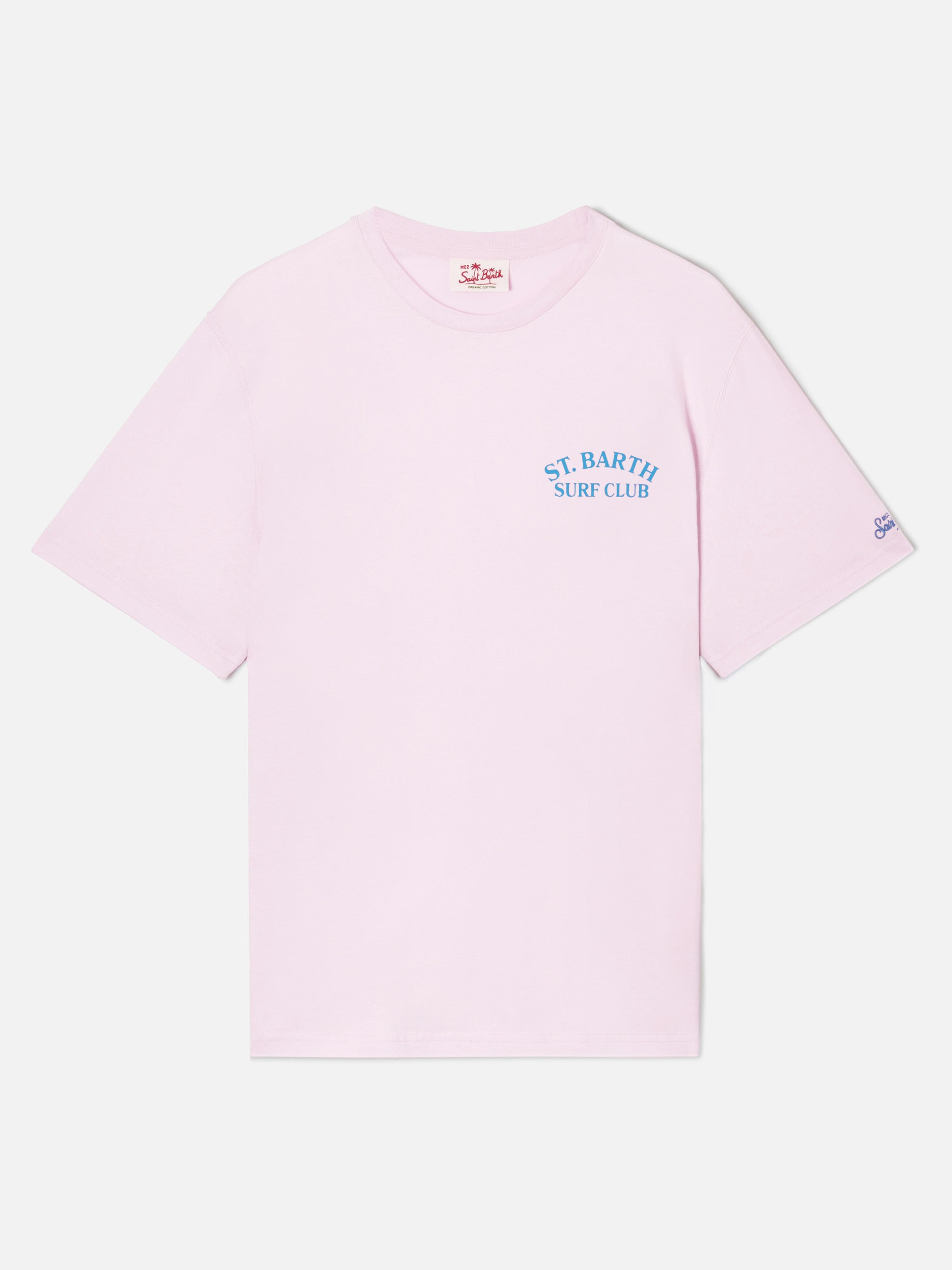 mc2-saint-barth-portland-t-shirt-uomo-rosa-st-barth-surf-club-cotone image 5