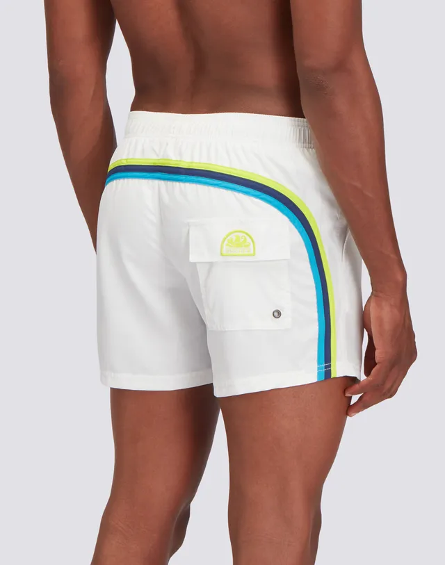 sundek-costume-mare-uomo-corto-repreve-riciclato-con-arcobaleno-35-cm image 1