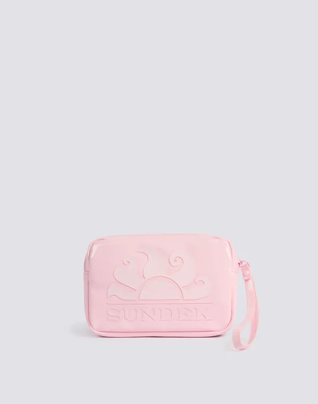 sundek-boston-pochette-shiny-con-zip-aw923abpv400 image 1