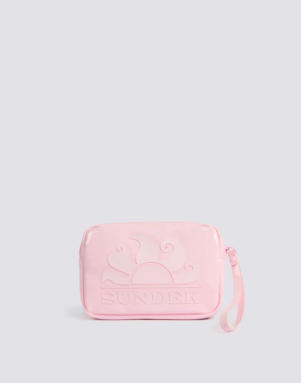 sundek-boston-pochette-shiny-con-zip-aw923abpv400 image 1