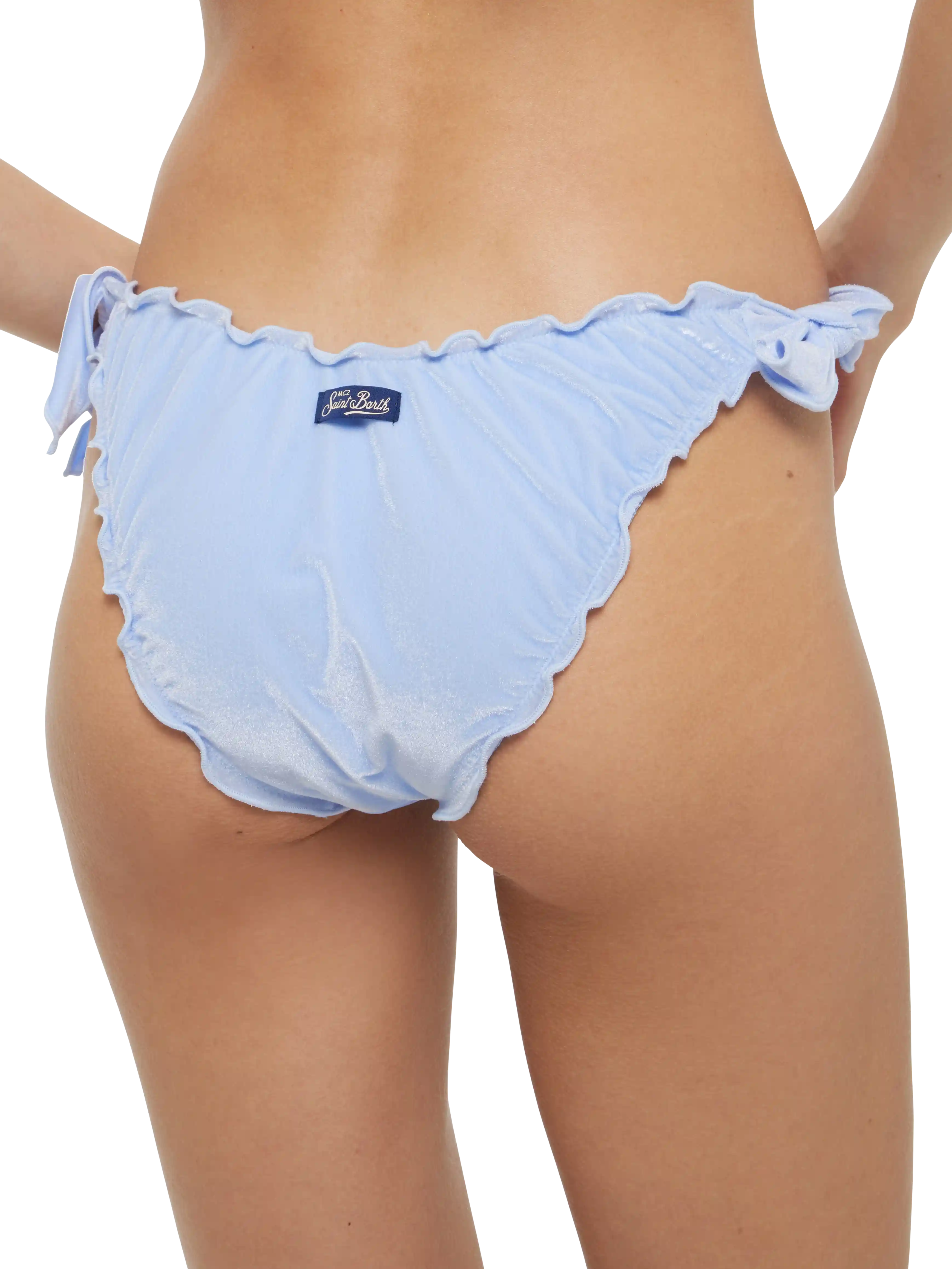 mc2-saint-barth-slip-mare-donna-moon-classico-in-velluto-azzurro-chiaro image 3