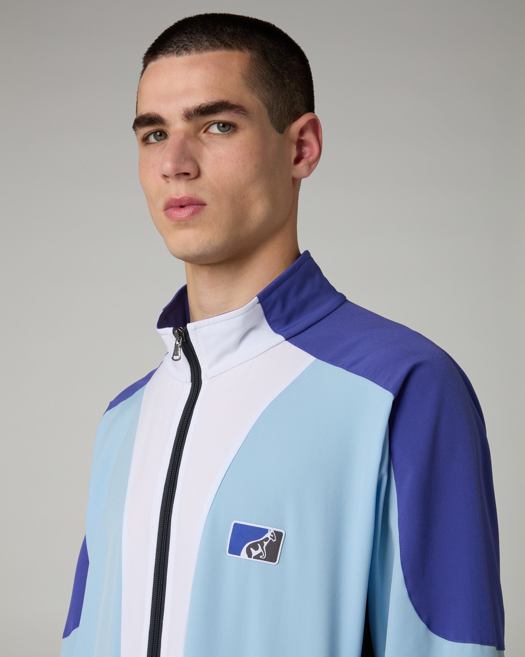 australian-classic-pro-tracksuit-tuta-uomo-azzurro-pastello-full-zip image 4