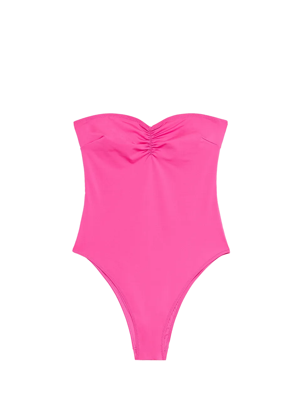 mc2-saint-barth-costume-da-bagno-intero-fucsia-senza-spalline-soleil-donna image 1