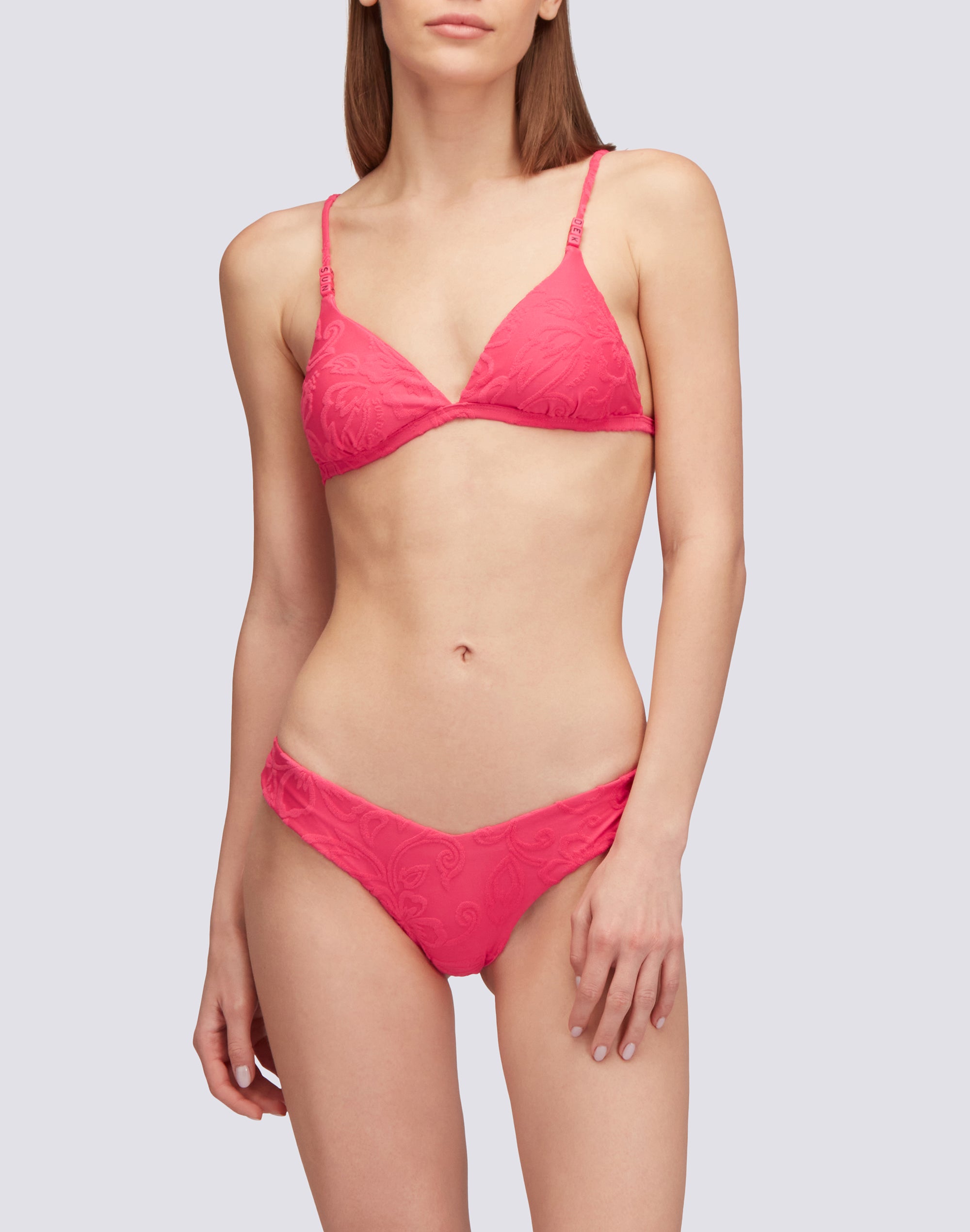 sundek-baunei-slip-sgambato-donna-in-spugna-jacquard-hibiscus image 4