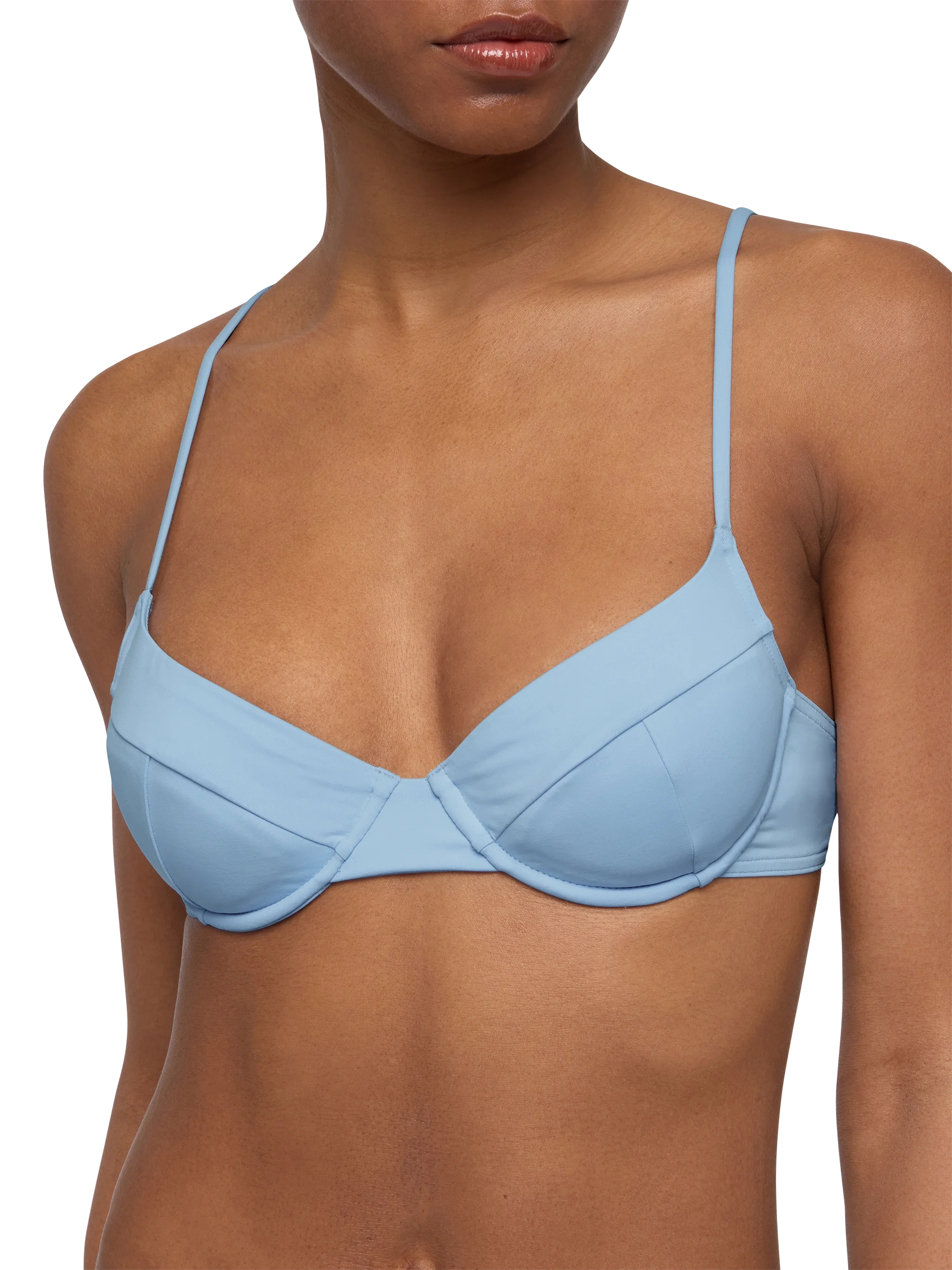 mc2-saint-barth-bikini-bea-lido-bralette-con-ferretto-azzurro image 5