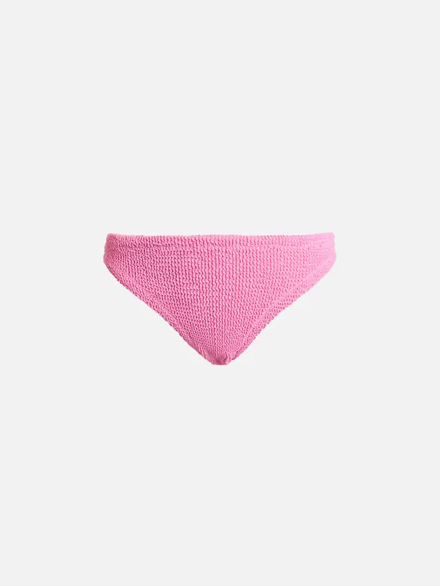 mc2-saint-barth-slip-mare-bambina-mica-crinkle-rosa image 1
