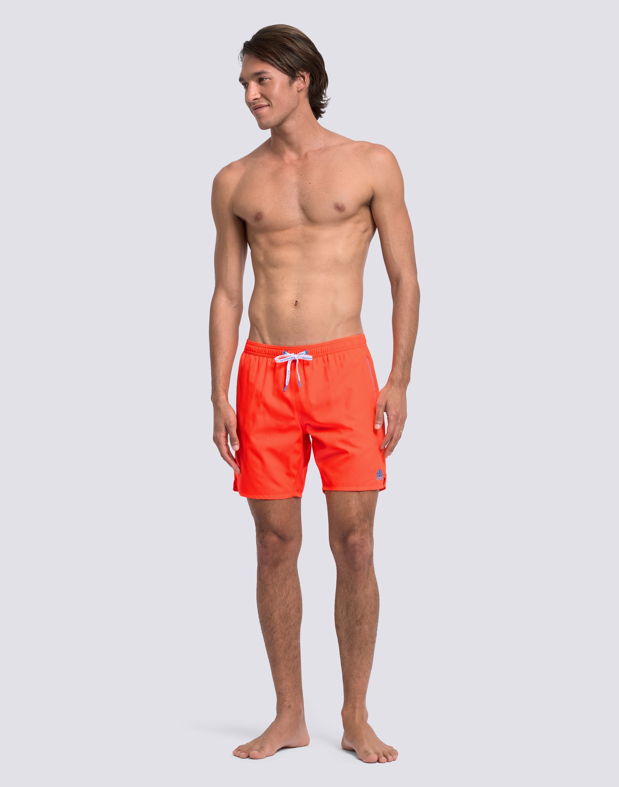 sundek-m747bdrt300-costume-da-bagno-uomo-lungo-vita-elasticata-con-piping-in-pol image 3