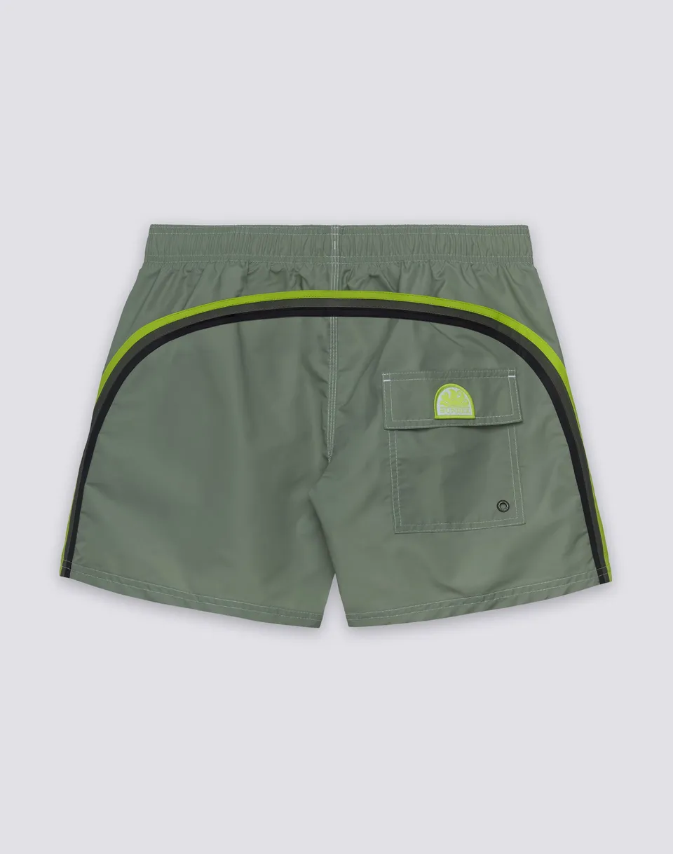 sundek-m504bdta100-iconic-costume-da-bagno-uomo-corto-vita-elasticata-nylon-taff image 1