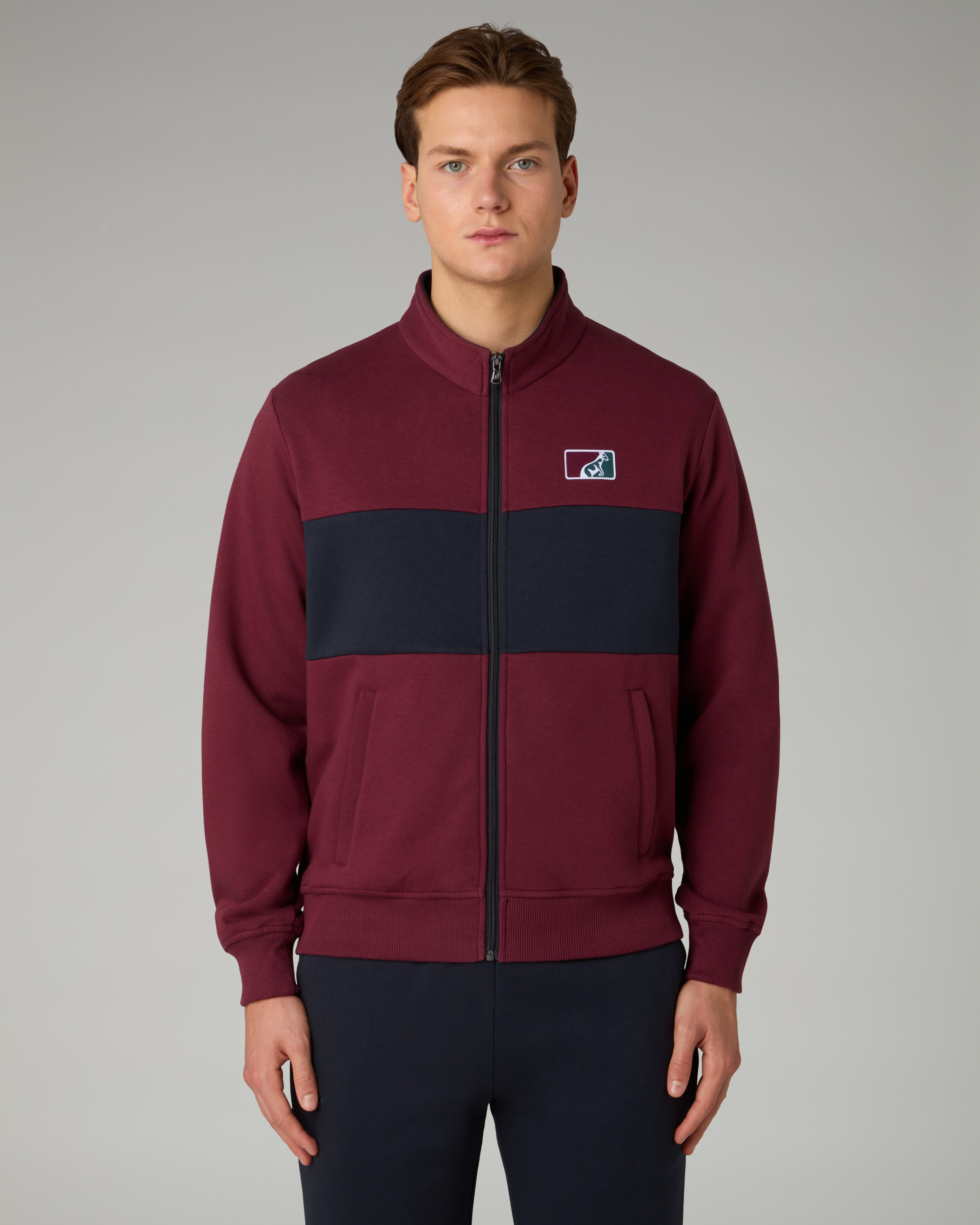 australian-posh-fleece-track-jacket-giacca-full-zip-in-felpa-invernale image 1