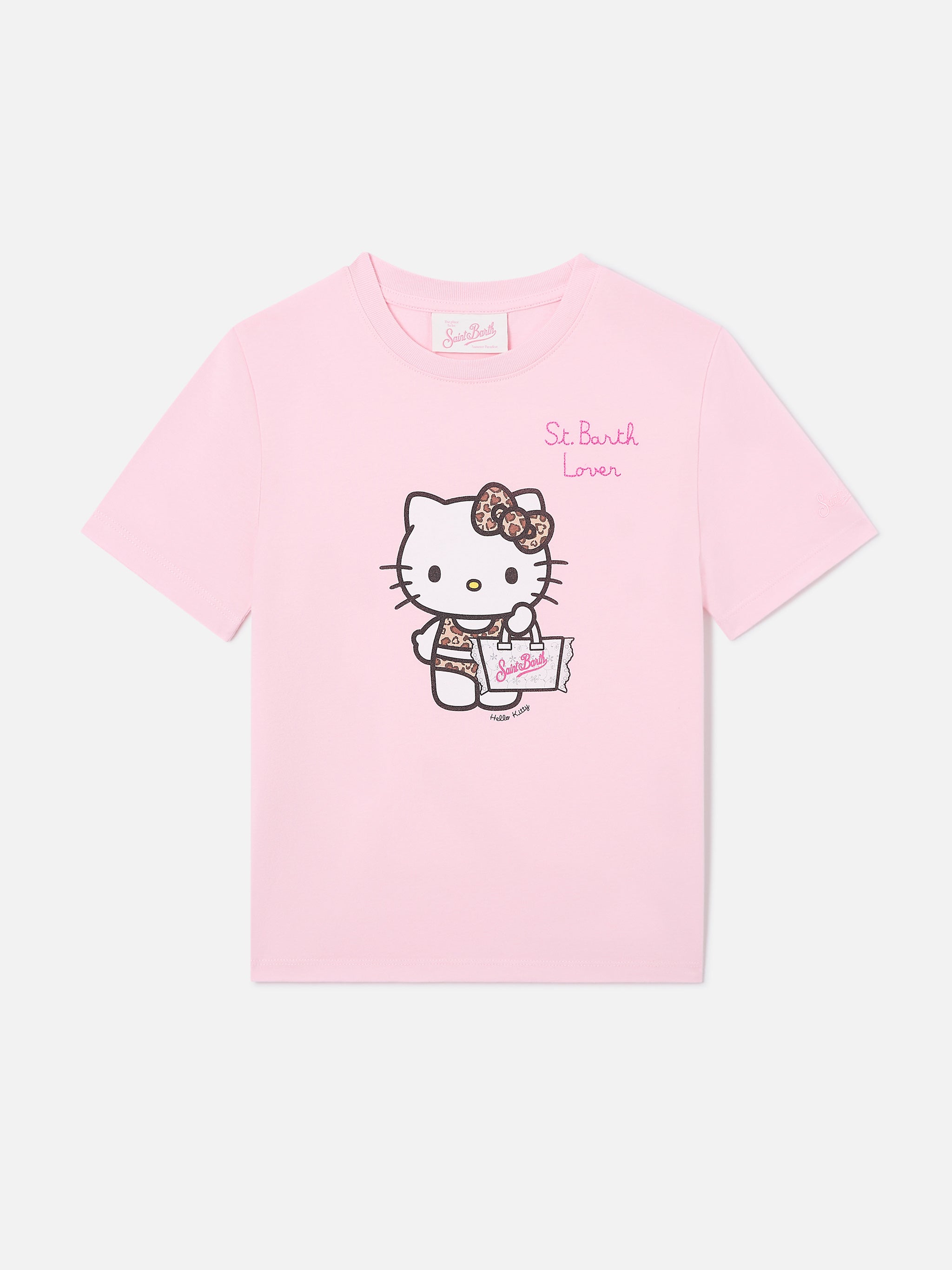 mc2-saint-barth-t-shirt-elly-hello-kitty-rosa-bambina image 1