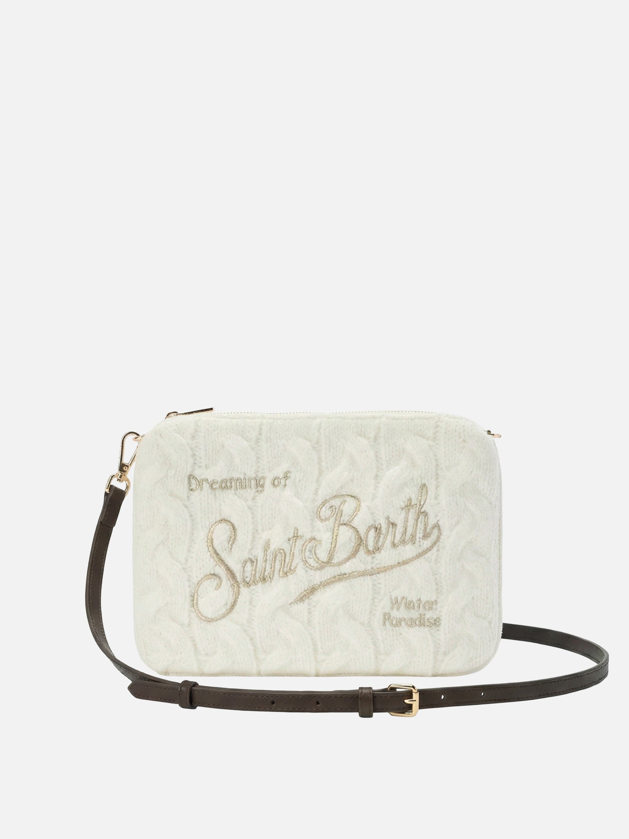 borsa-crossbody-parisienne-wool-braid-mc2-saint-barth-in-misto-lana-bianca image 1