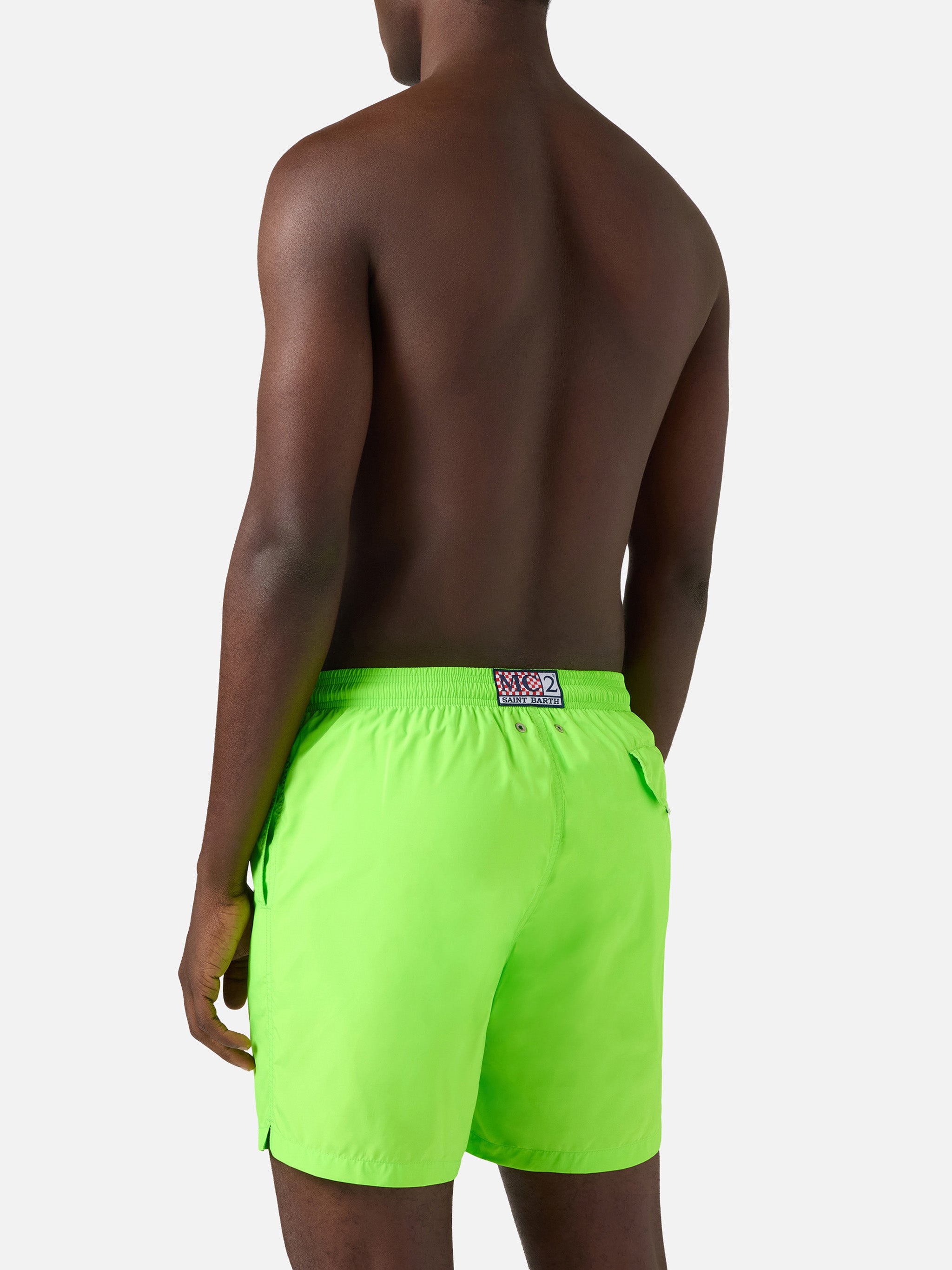 mc2-saint-barth-costume-mare-lighting-pantone-uomo-boxer-verde-fluo-special-edit image 5