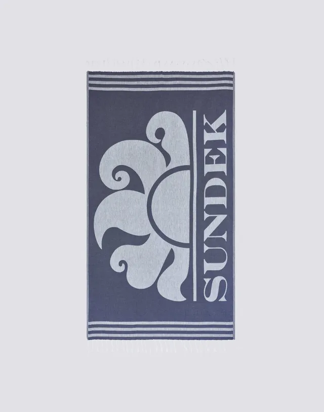 sundek-fouta-jacquard-telo-mare-con-logo-100x170-cm-360-g image 1
