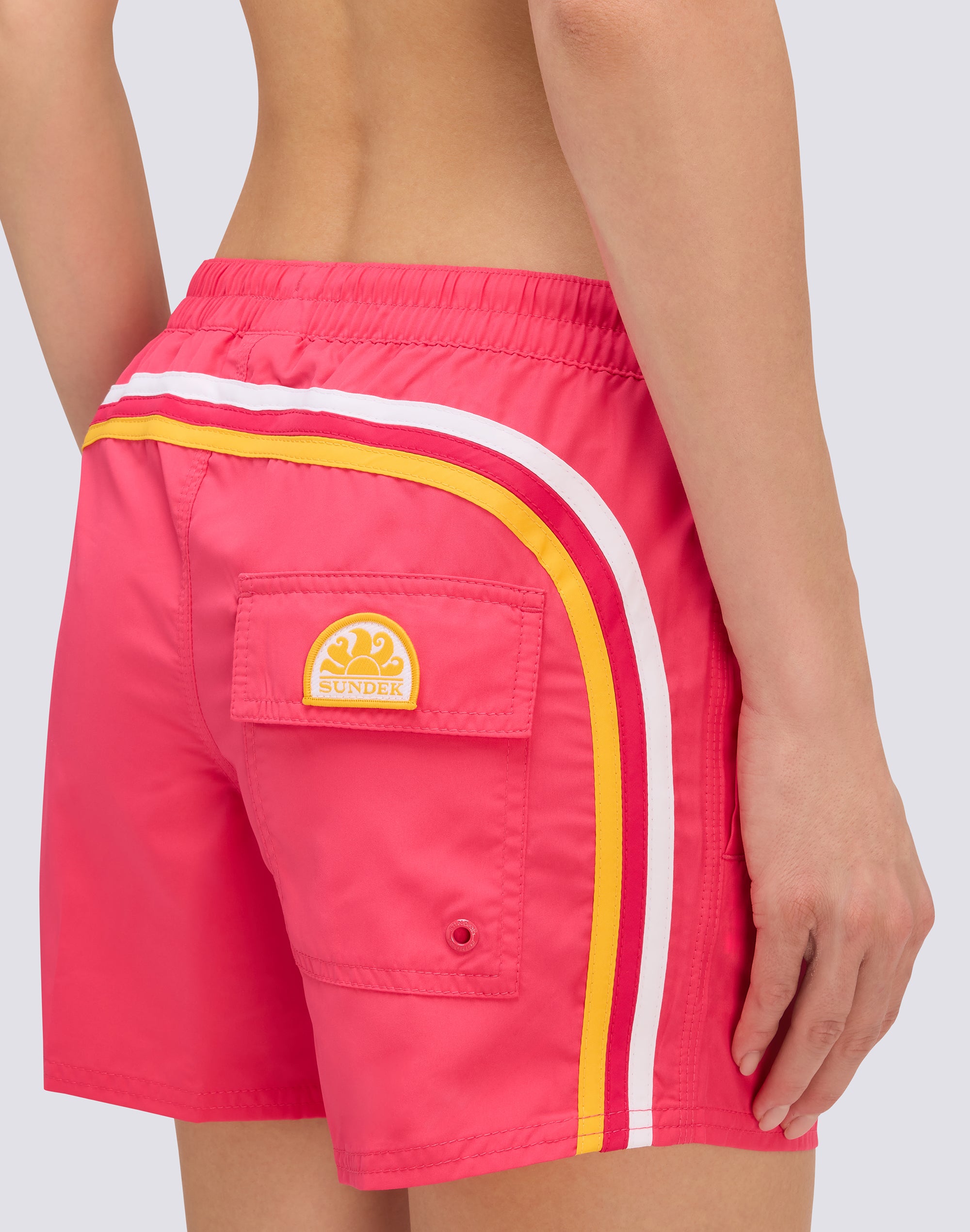 sundek-coast-pantaloncino-mare-donna-vita-elasticata-repreve image 3