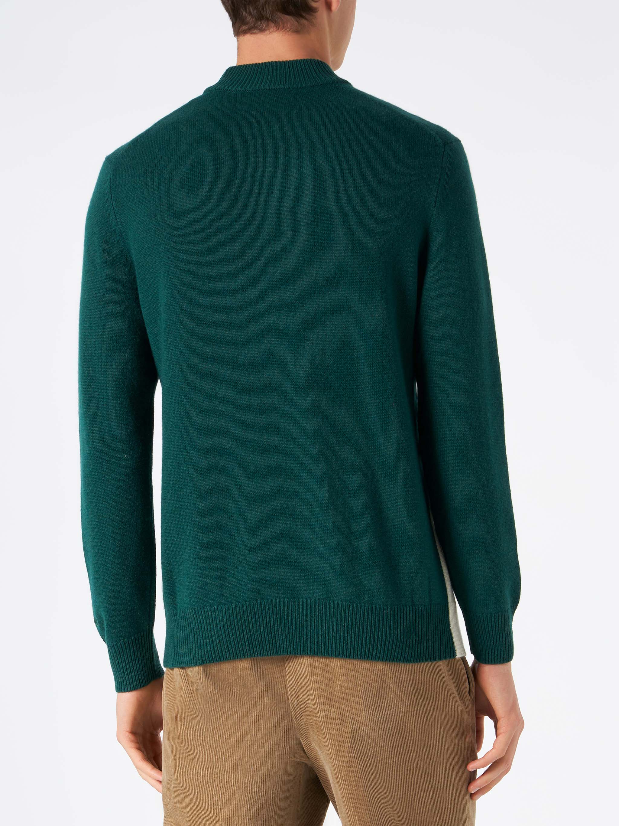 mc2-saint-barth-davos-dav0002-maglia-uomo-mezzo-collo-verde-engadina-misto-cashm image 3