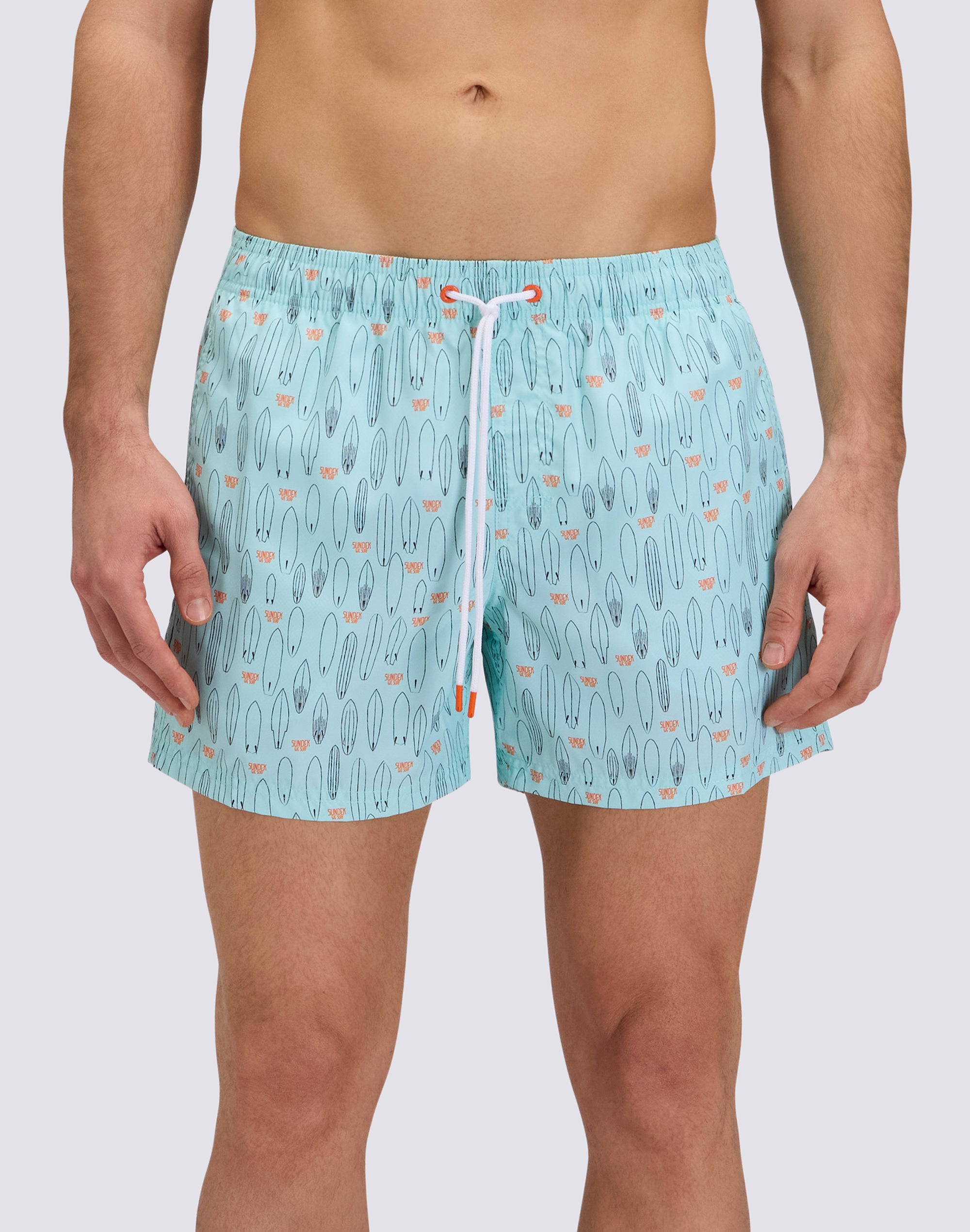 sundek-costume-uomo-corto-vita-elasticata-repreve-con-stampa-surf-14 image 2