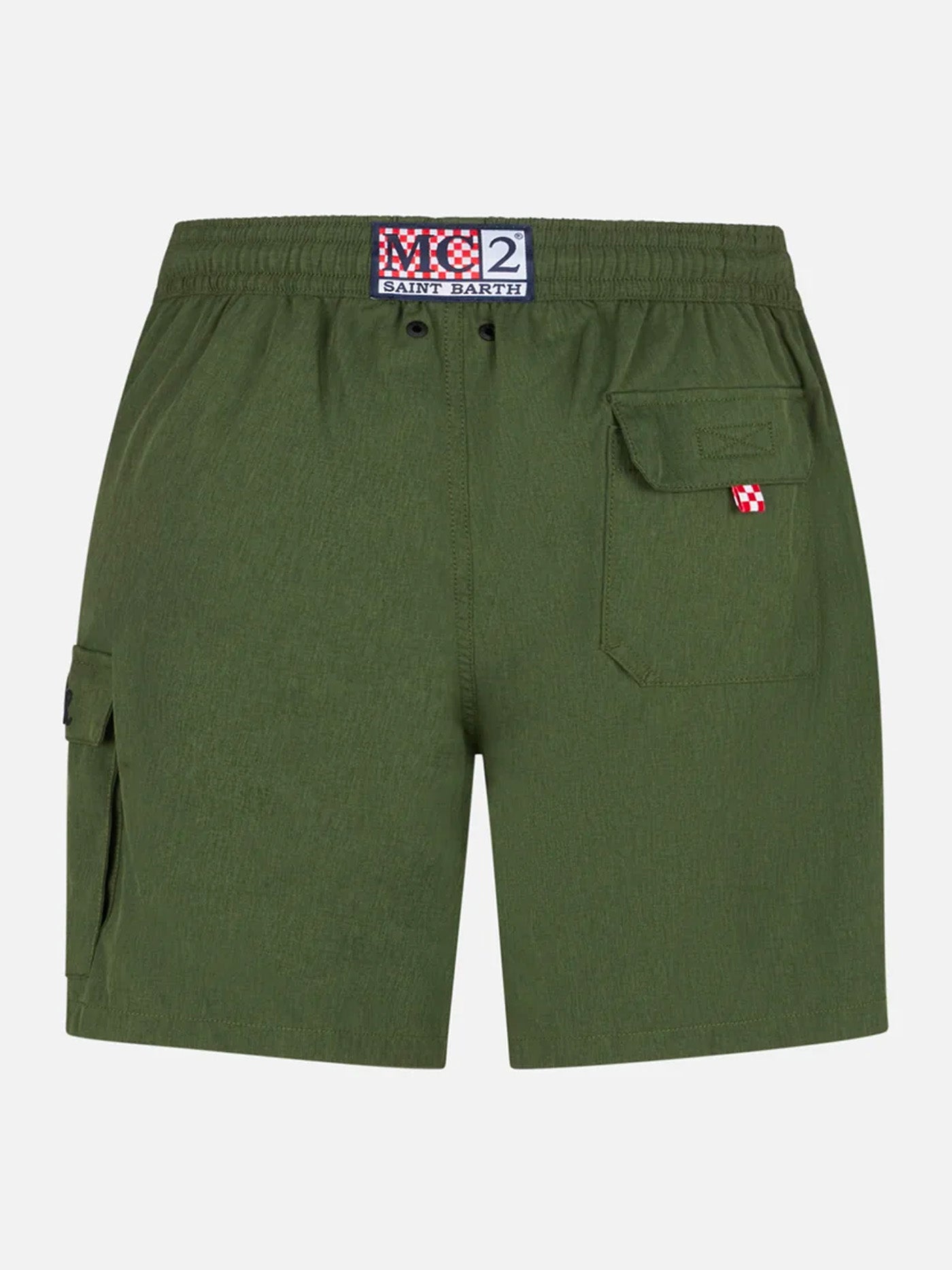 mc2-saint-barth-comfort-com0006-costume-mare-uomo-elasticizzato-verde-militare image 2