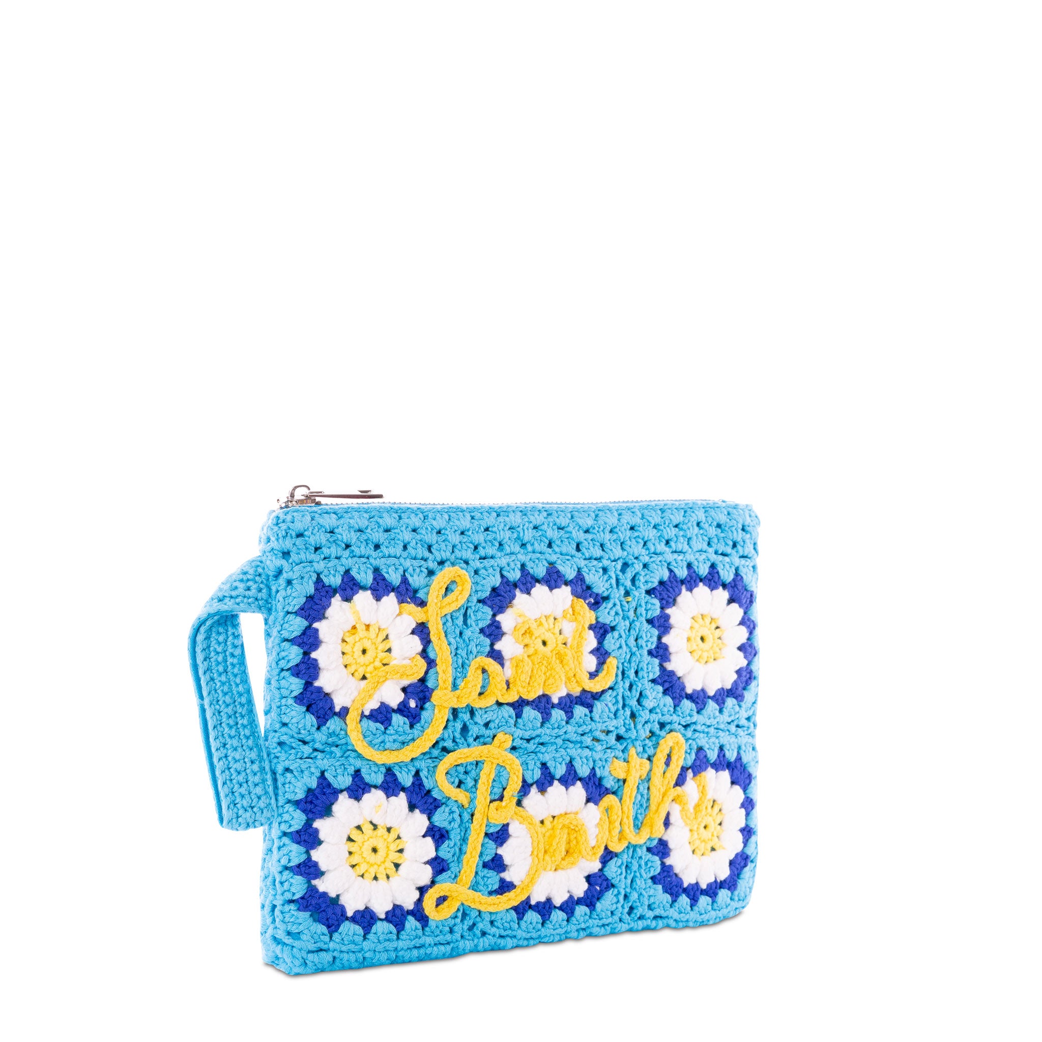 mc2-saint-barth-parisienne-pouch-uncinetto-azzurra-ricamo-margherite-20x28-cm image 3