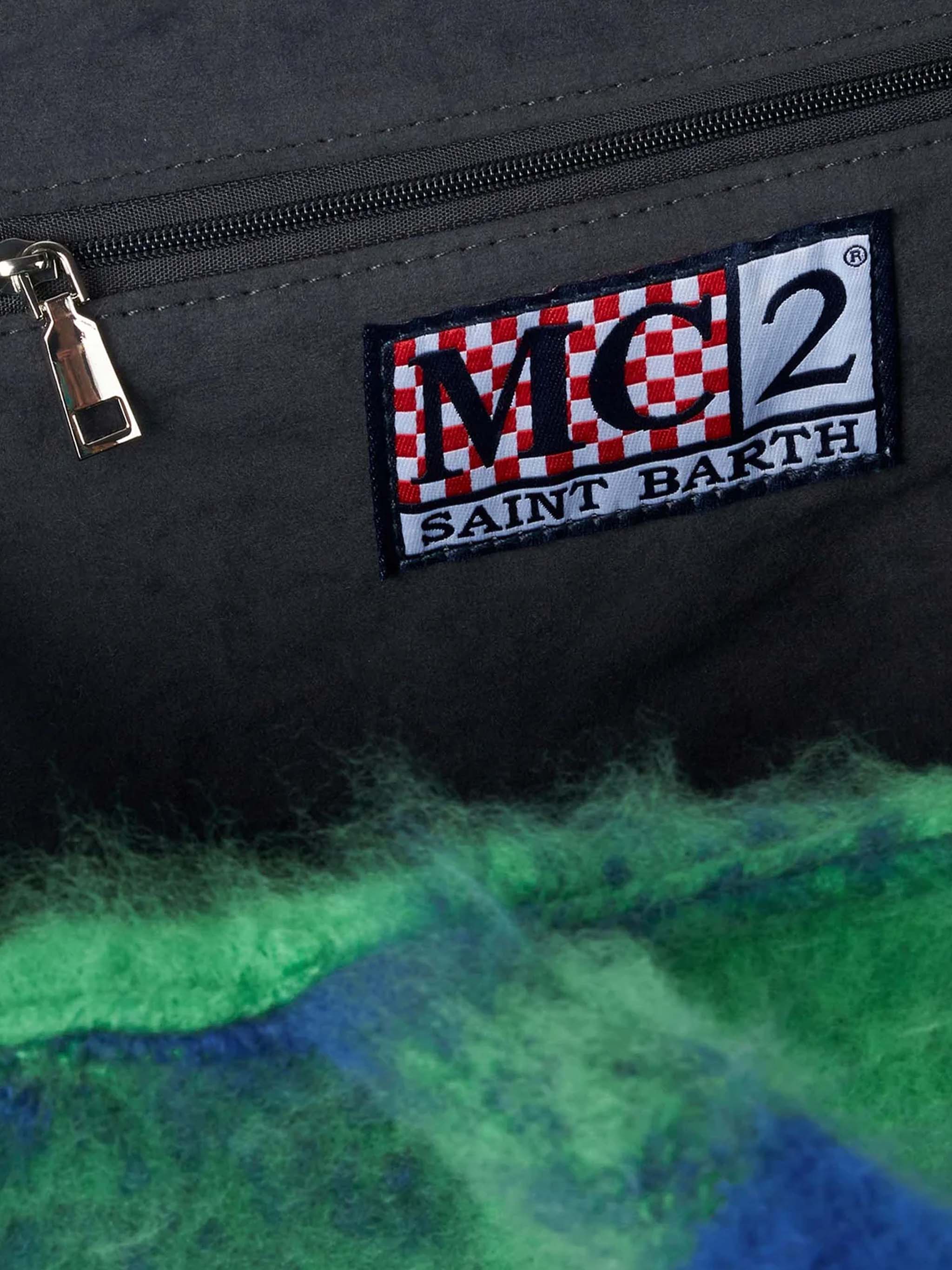 mc2-saint-barth-vanity-borsa-a-spalla-blanket-check-verde-e-blu-38x32x12-cm image 5