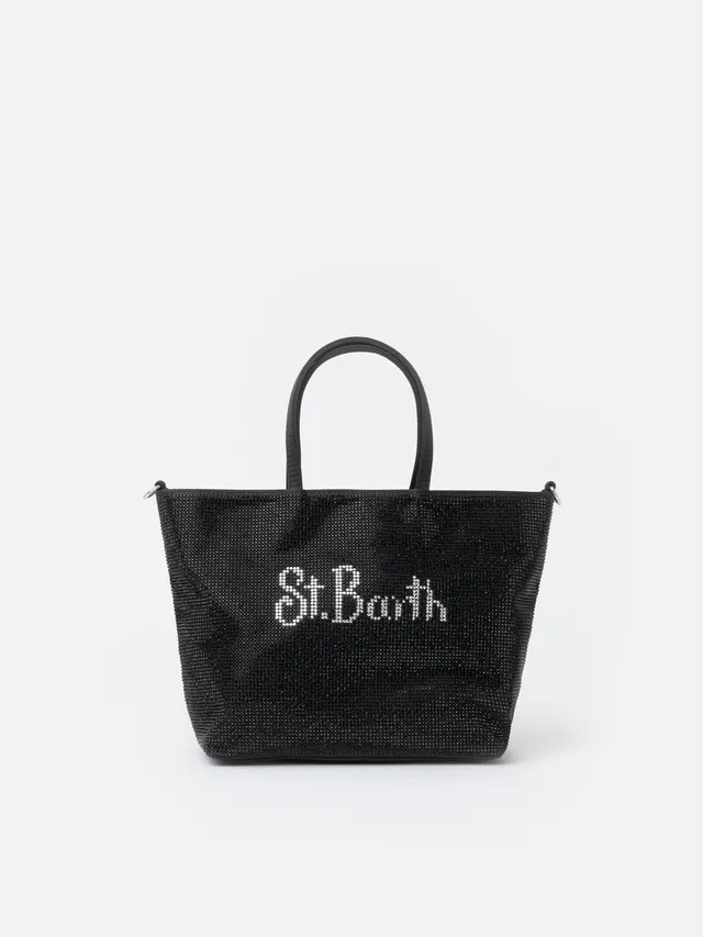 mc2-saint-barth-strass-mini-bag-nera-con-strass-neri image 1