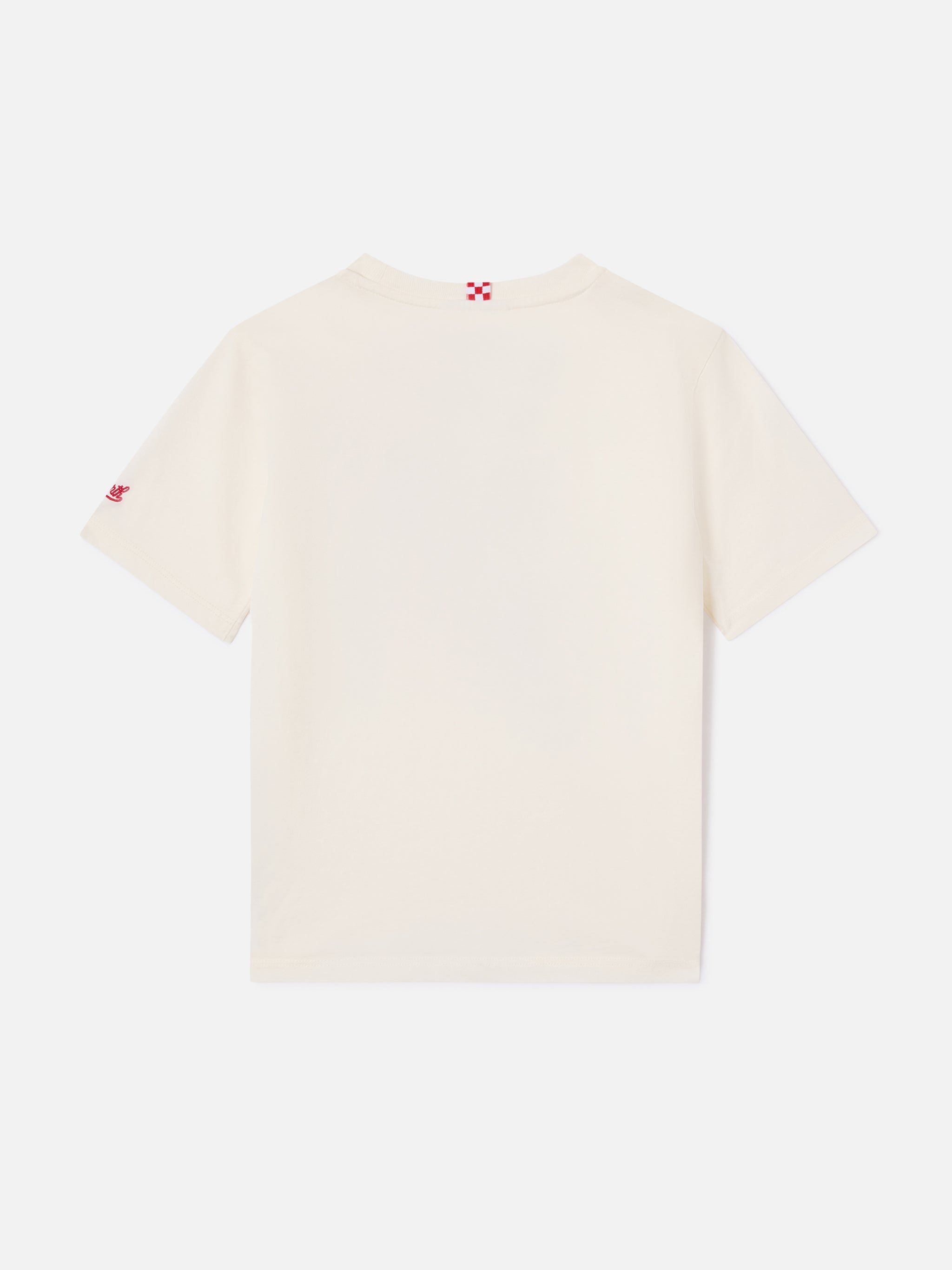 mc2-saint-barth-t-shirt-denver-jr-bambino-in-cotone-bianco-panna-con-ricamo-surf image 3
