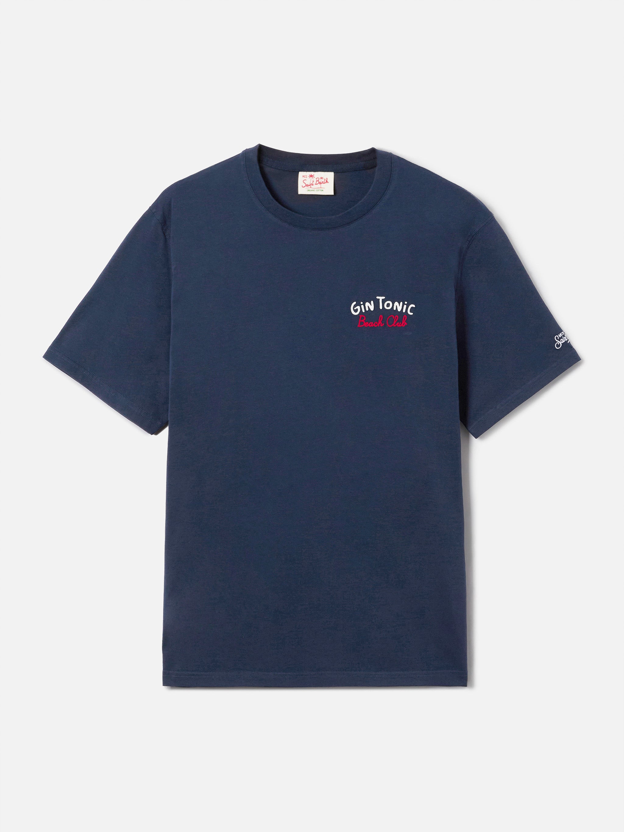 t-shirt-mc2-saint-barth-portland-blu-con-ricamo-gin-tonic-beach-club-fronte-e-re image 5