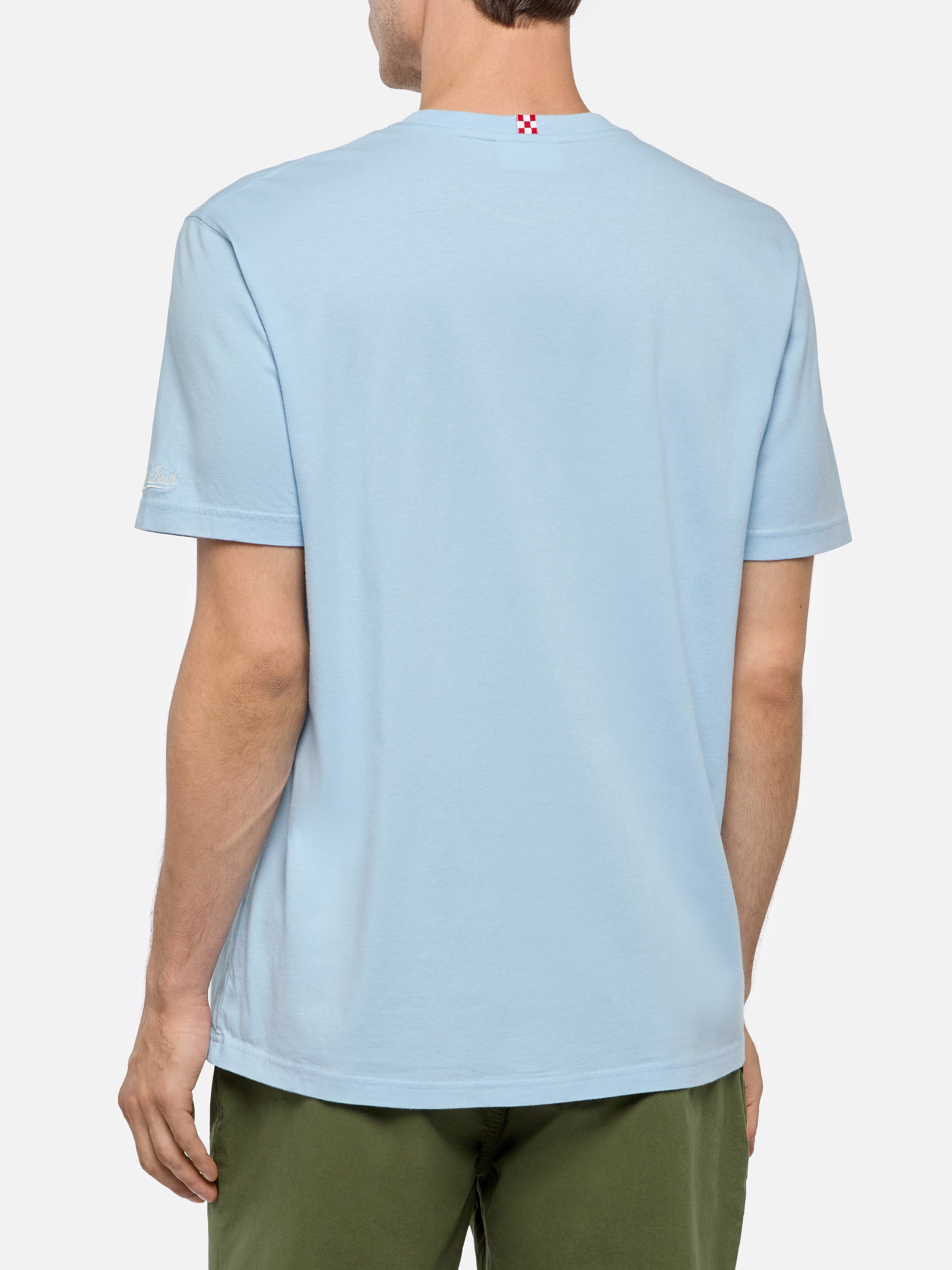 mc2-saint-barth-dover-t-shirt-jersey-cotone-organico-azzurro-chiaro-uomo image 4