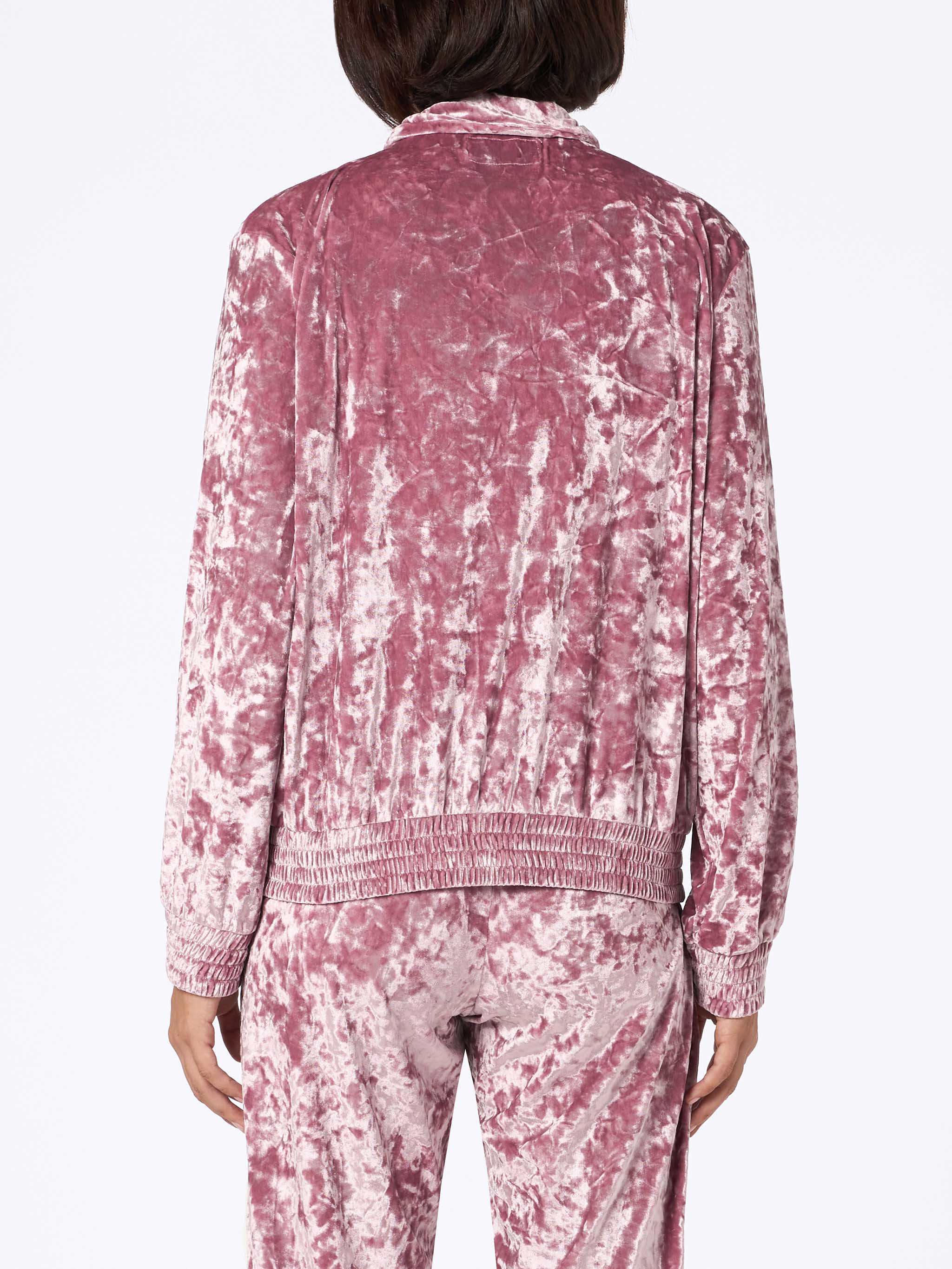 felpa-donna-mc2-saint-barth-miriam-in-ciniglia-rosa-con-zip image 4