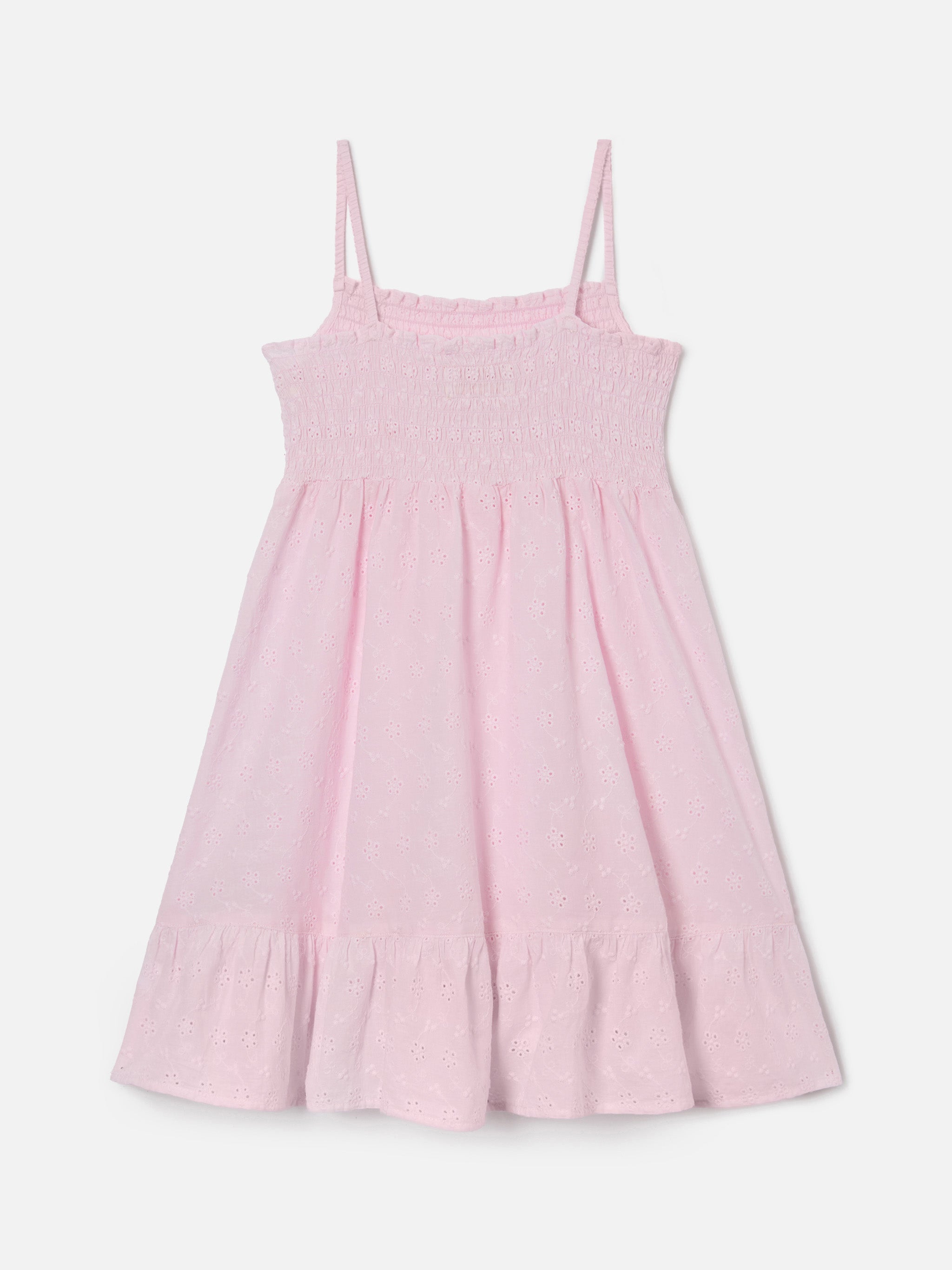 mc2-saint-barth-abito-prendisole-miki-da-bambina-in-cotone-sangallo-rosa image 3