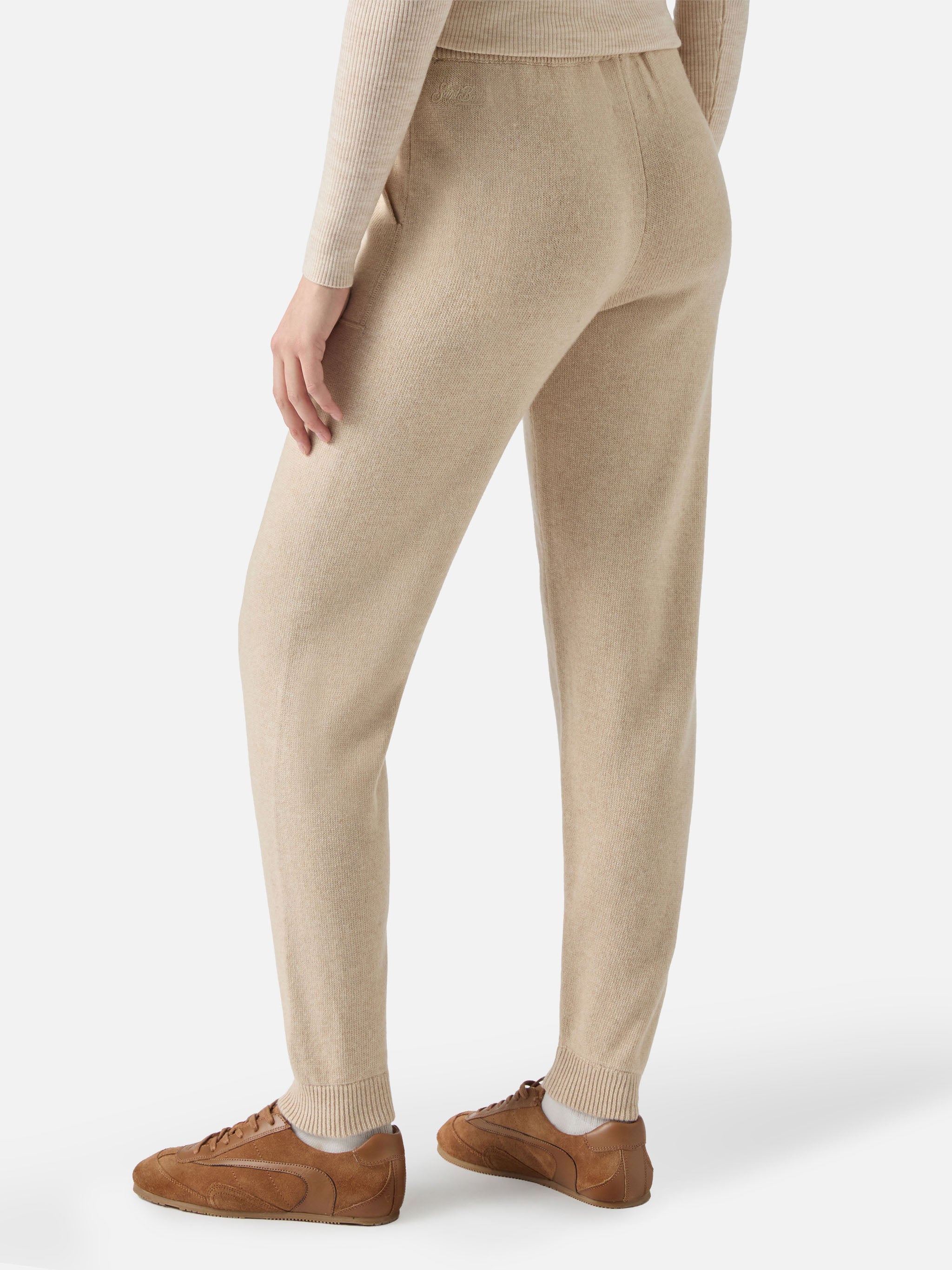 mc2-saint-barth-charlie-pantaloni-jogger-beige-in-misto-cashmere image 3