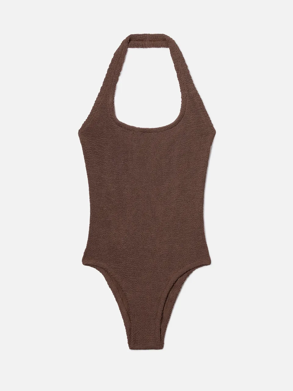 mc2-saint-barth-aria-costume-intero-donna-crinkle-marrone image 1