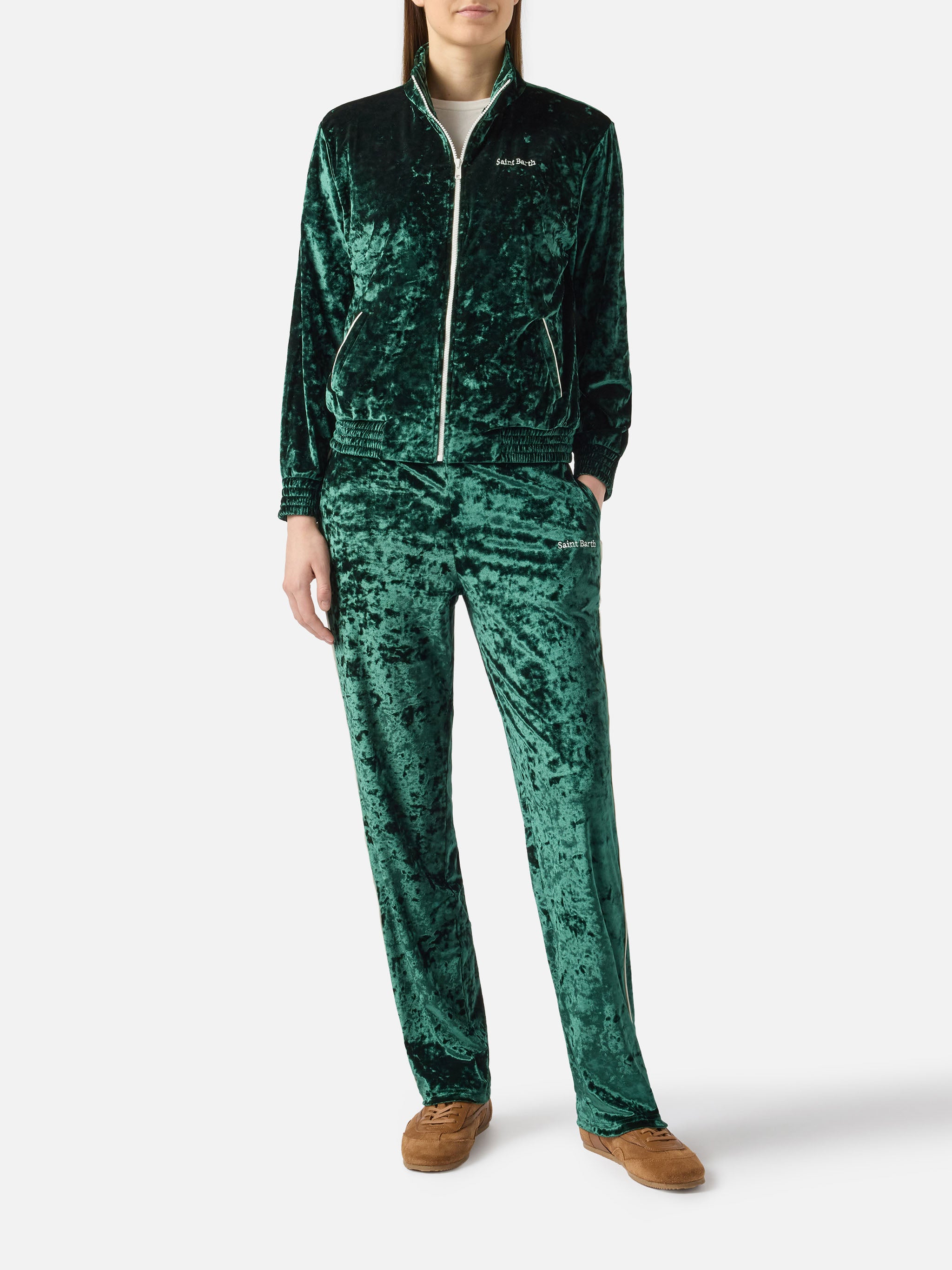 mc2-saint-barth-yvonne-pantaloni-donna-in-ciniglia-verde image 2