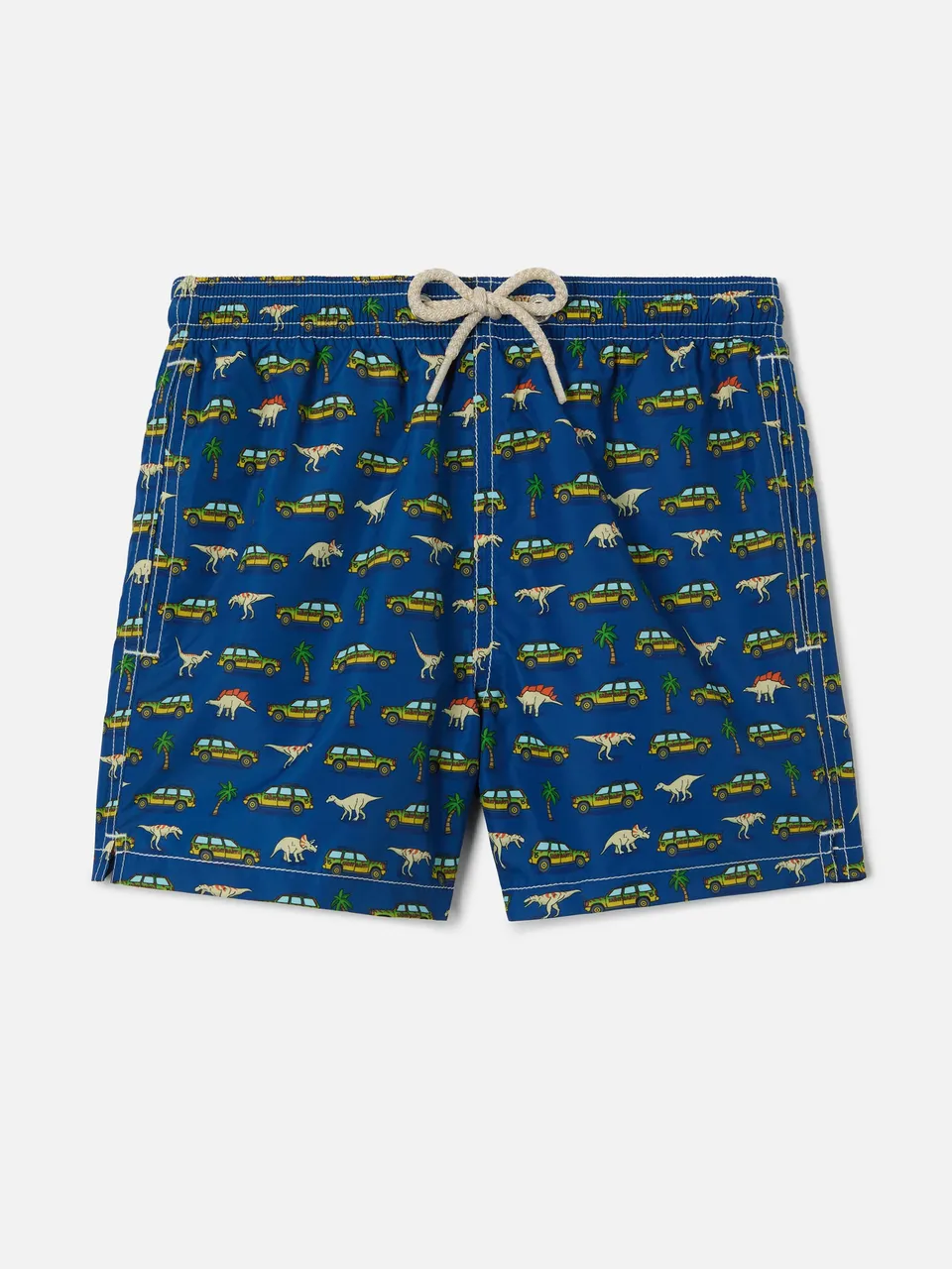 costume-mc2-saint-barth-jean-lighting-bambino-blu-con-stampa-dinosauri-e-fuorist image 1