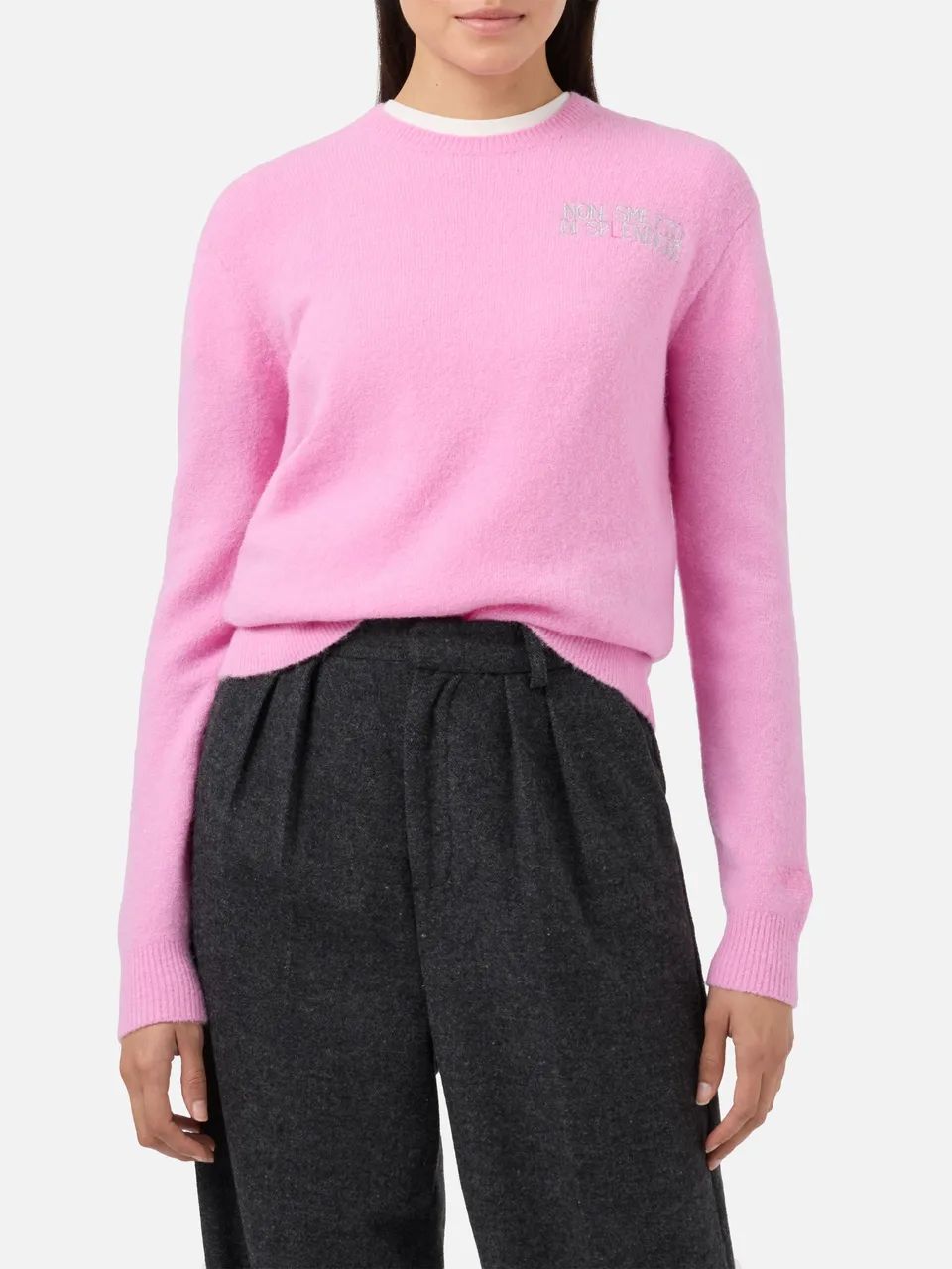 mc2-saint-barth-new-queen-maglia-girocollo-donna-in-misto-lana-merino-e-alpaca-r image 1