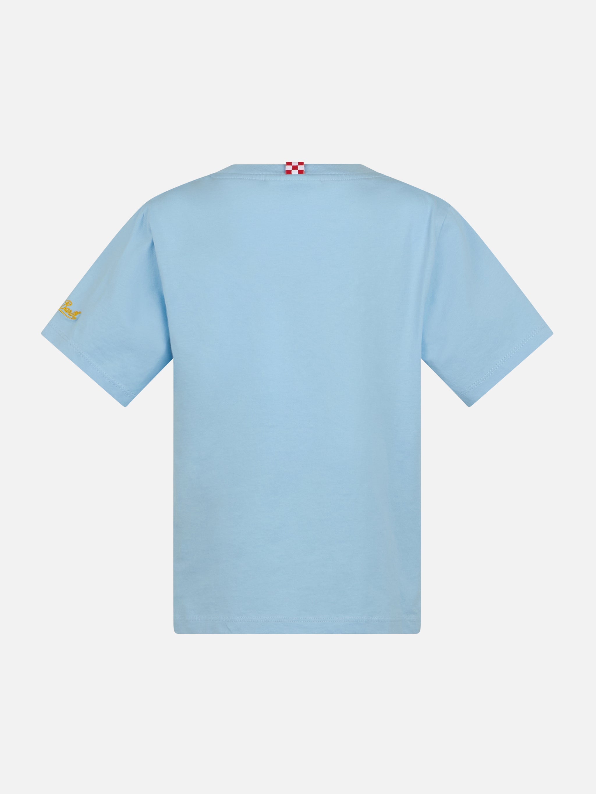 mc2-saint-barth-boy-t-shirt-bambino-cotone-king-of-the-beach image 2