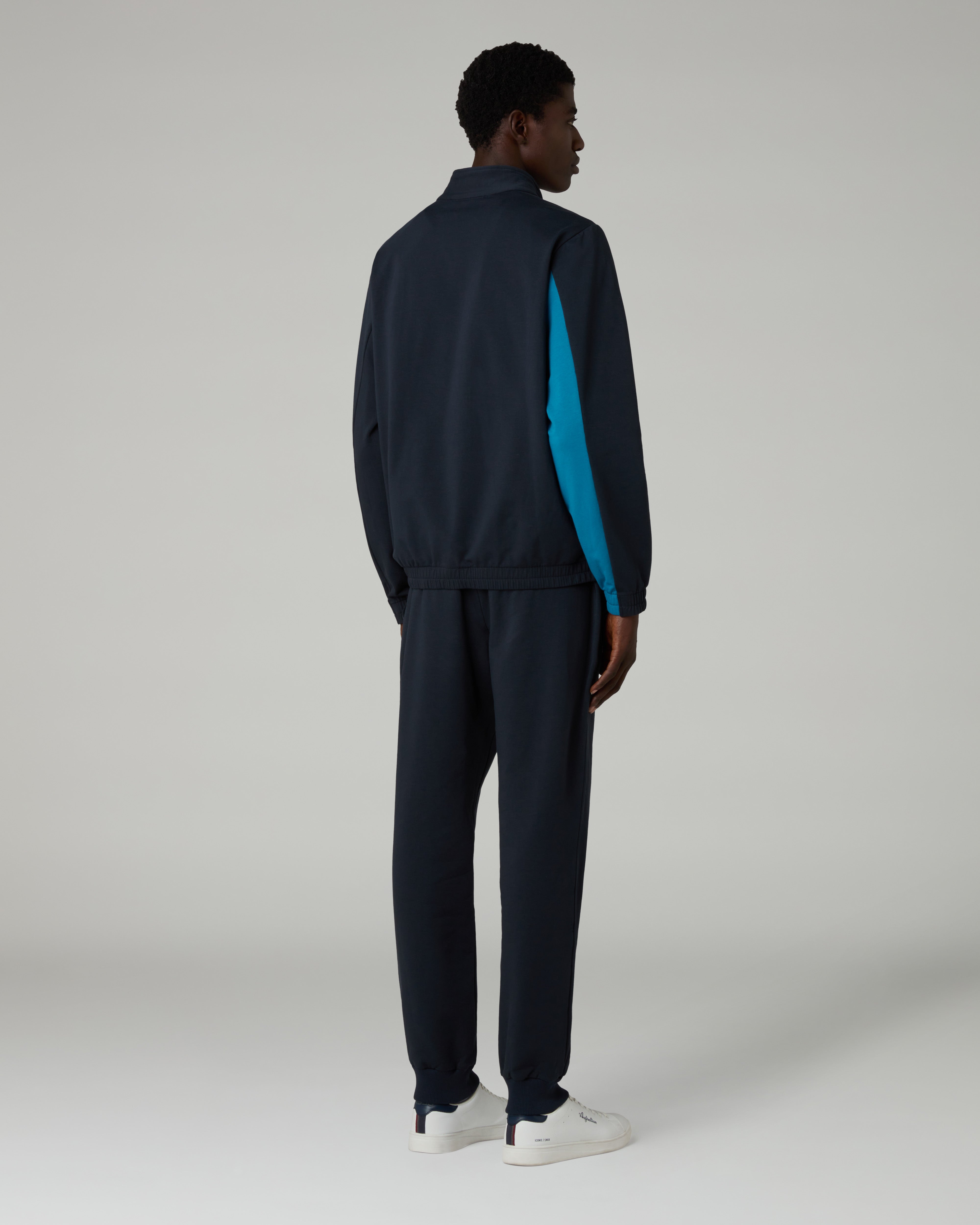australian-dune-tracksuit-tuta-completa-in-felpa-blu-navy-made-in-italy image 2