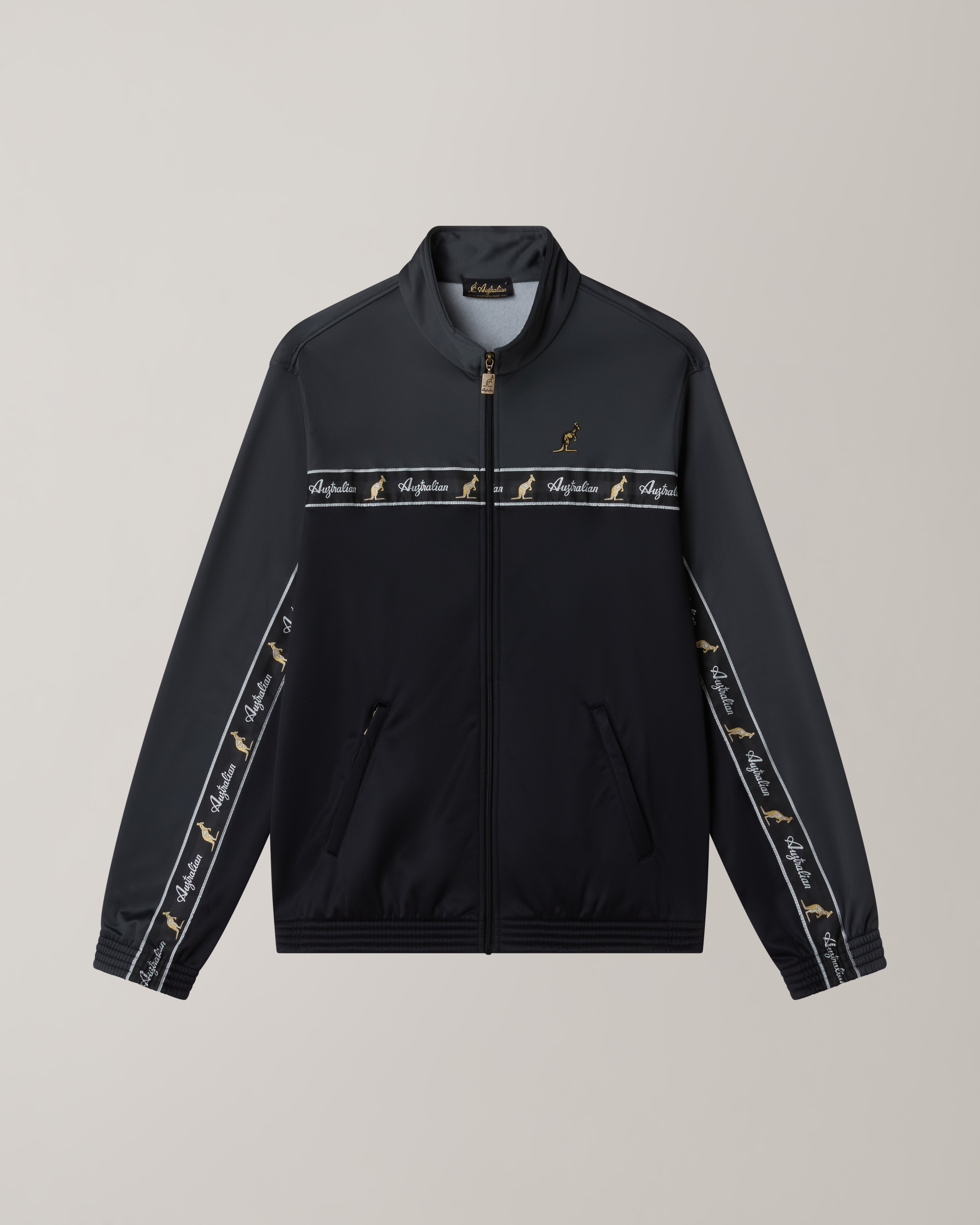 australian-duo-track-jacket-giacca-acetato-grigio-titanio image 1