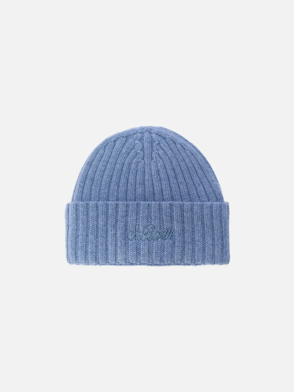 mc2-saint-barth-wengen-berretto-100-lana-azzurro-polvere image 1
