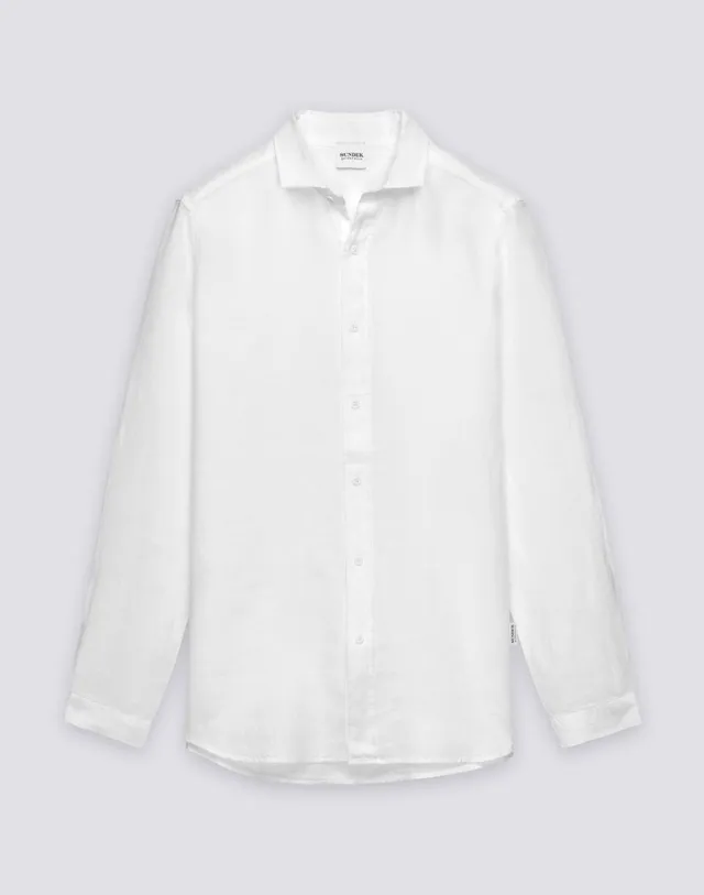 sundek-goldenwave-camicia-uomo-in-lino-tinto-capo image 1