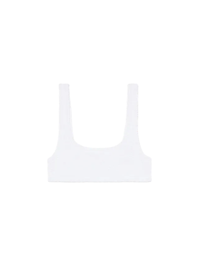 mc2-saint-barth-naima-crinkle-top-bralette-bianco-donna image 1