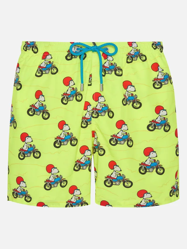 mc2-saint-barth-lighting-costume-mare-uomo-snoopy-rider-giallo-special-edition-p image 1