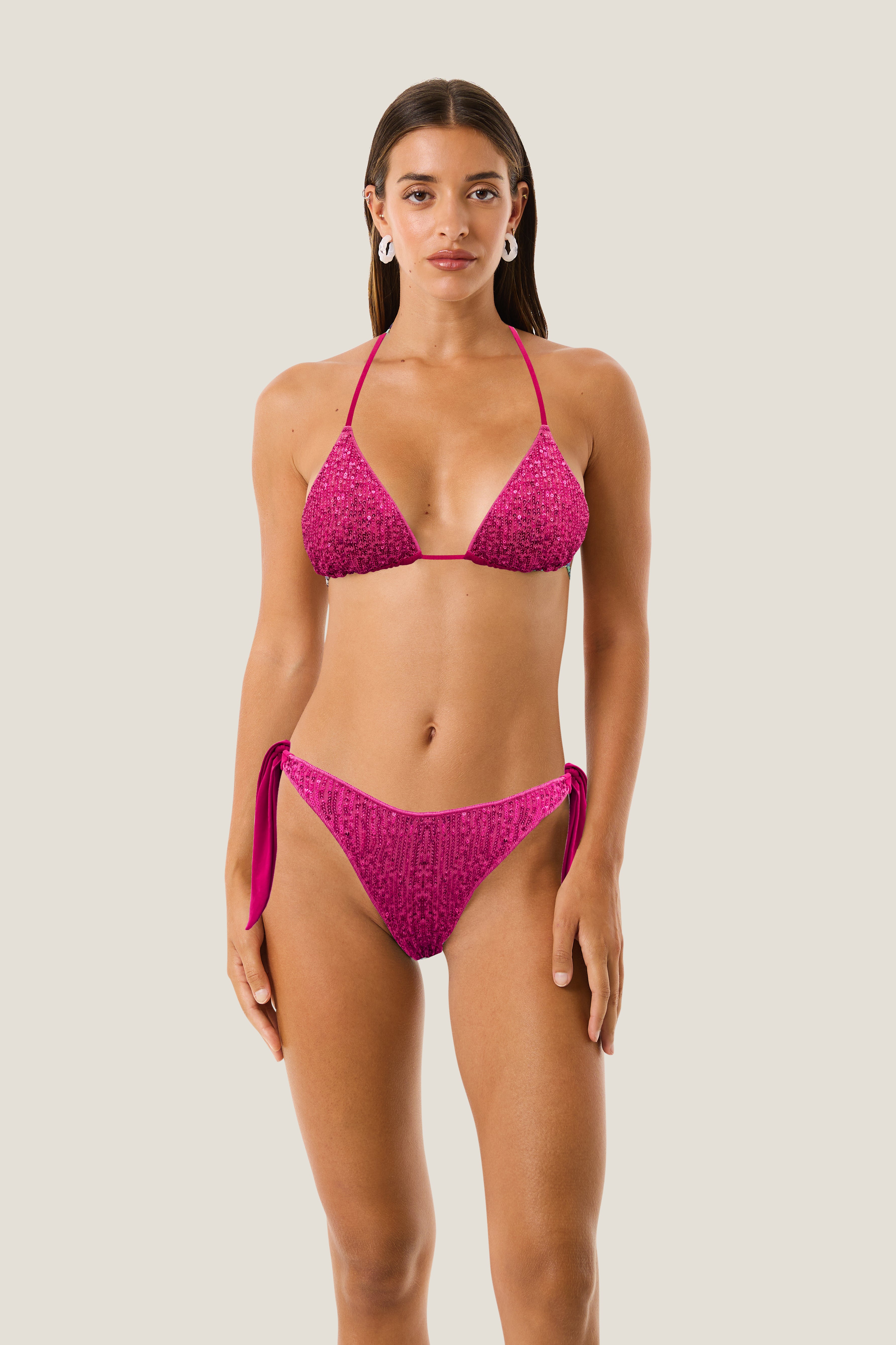 4giveness-marylin-pop-splash-bikini-triangolo-paillettes-con-slip-fiocchi-donna image 3