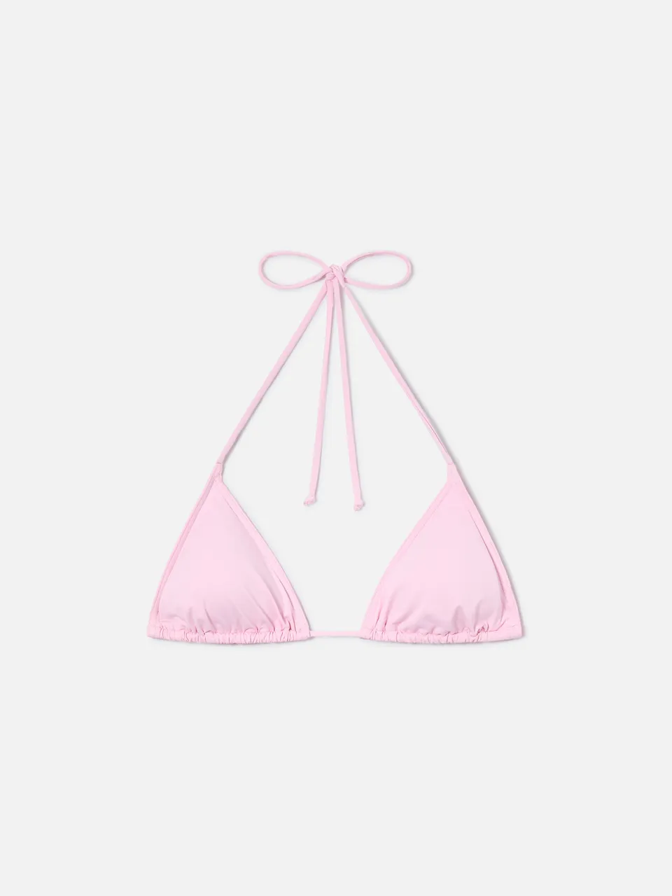 top-bikini-mc2-saint-barth-leah-triangolo-con-laccetti-rosa-chiaro image 1