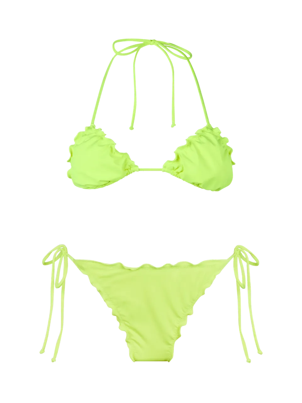 mc2-saint-barth-sagittarius-miami-bikini-triangolo-giallo-fluo image 1