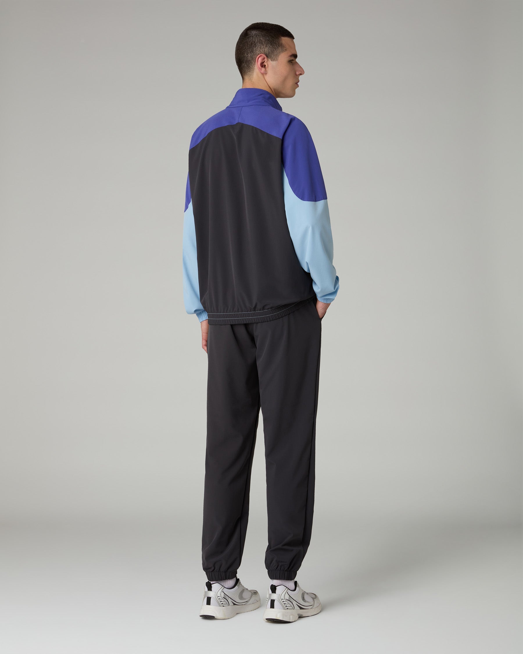 australian-classic-pro-tracksuit-tuta-uomo-azzurro-pastello-full-zip image 2