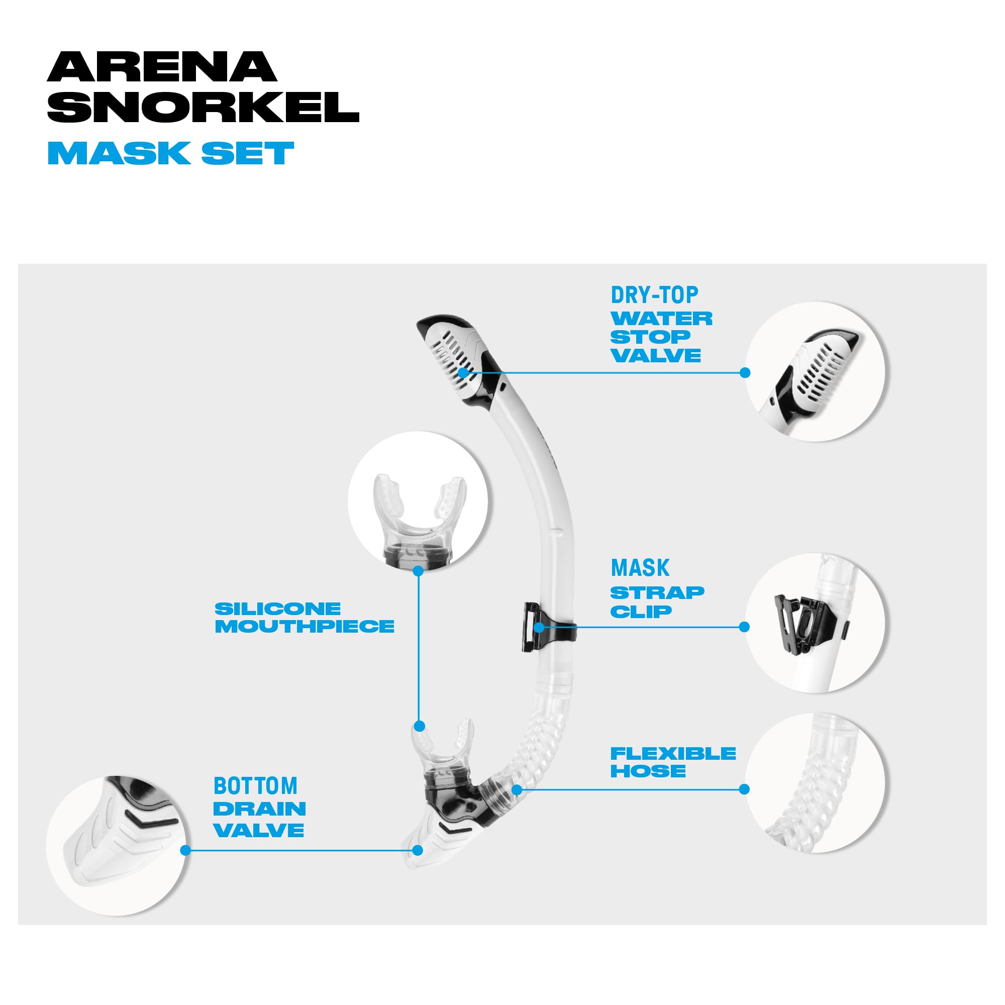 arena-set-maschera-e-boccaglio-adulti-con-dry-top-e-valvola-spurgo image 3