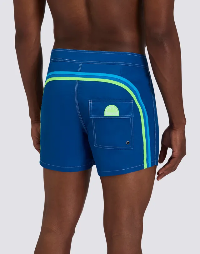 sundek-iconic-costume-boxer-uomo-corto-vita-fissa-taffet-rainbow-35-cm image 1